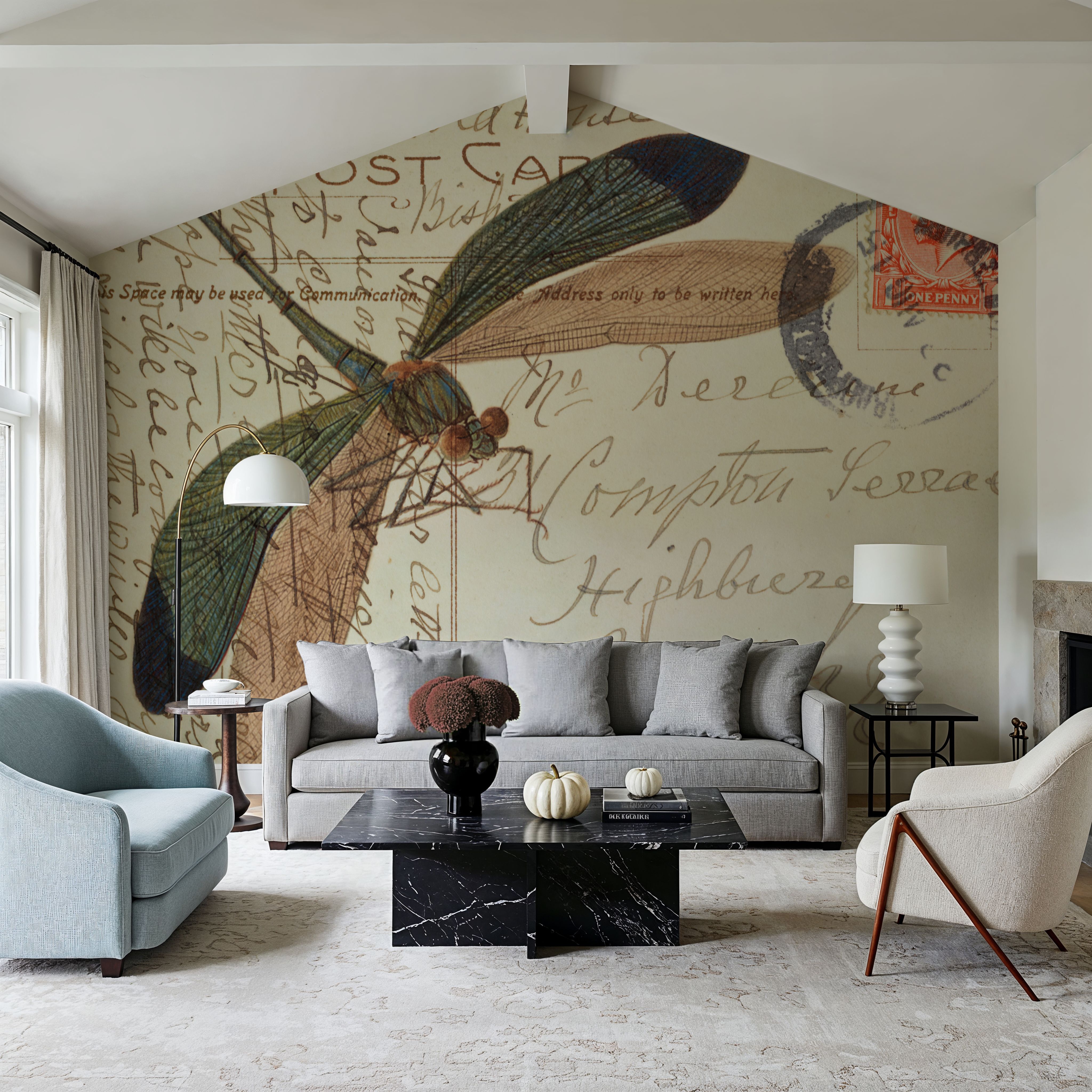 Dragonfly Postcard I