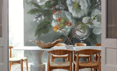 White Floral Vase