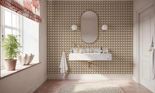 Decorative Cubes, Beige