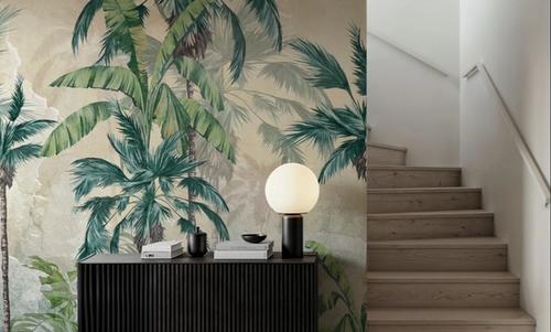 Textured Palm Paradise