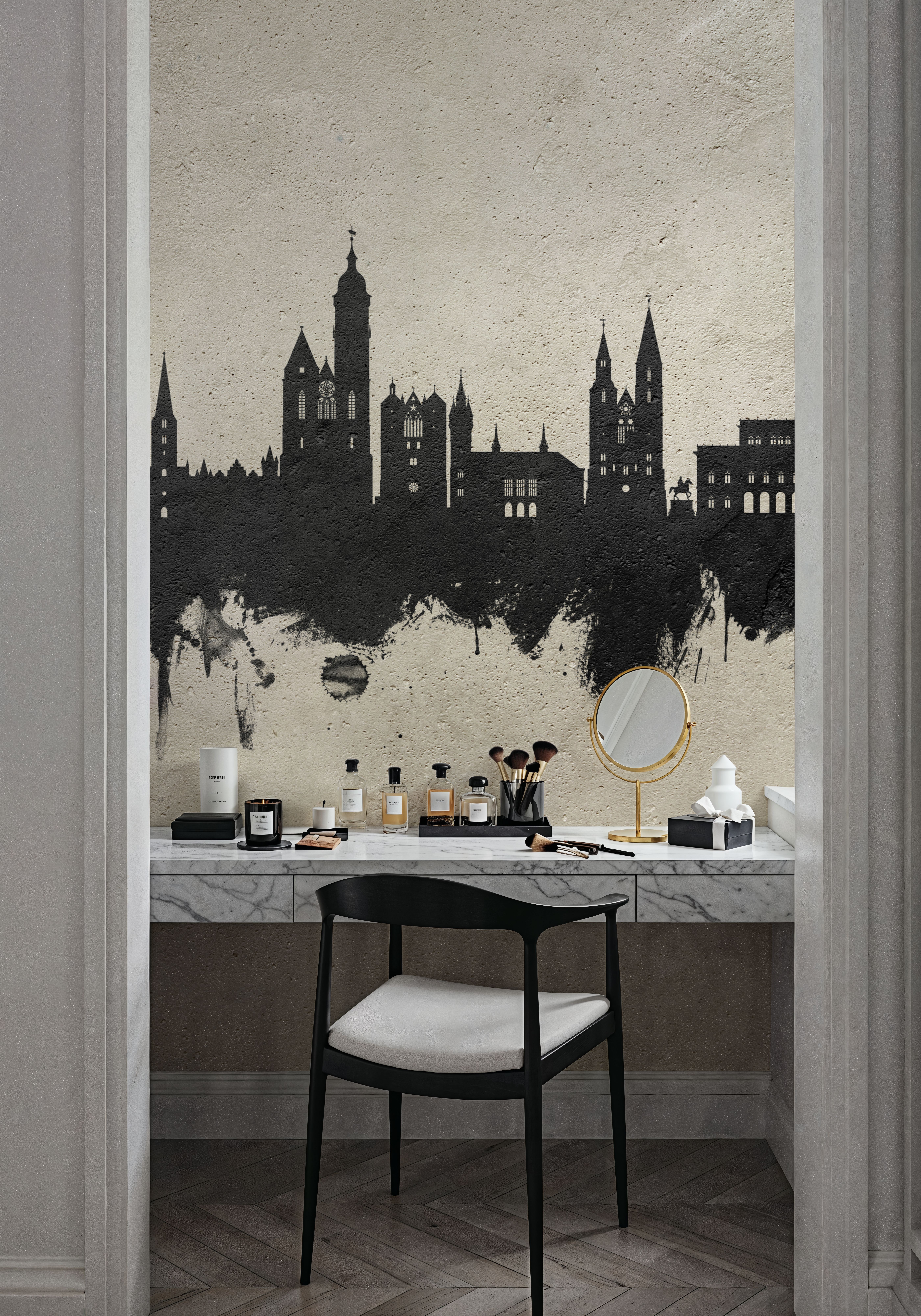 Braunschweig Germany Skyline Concrete