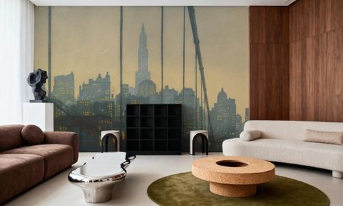New York, Brooklyn bridge (1927) Illustration