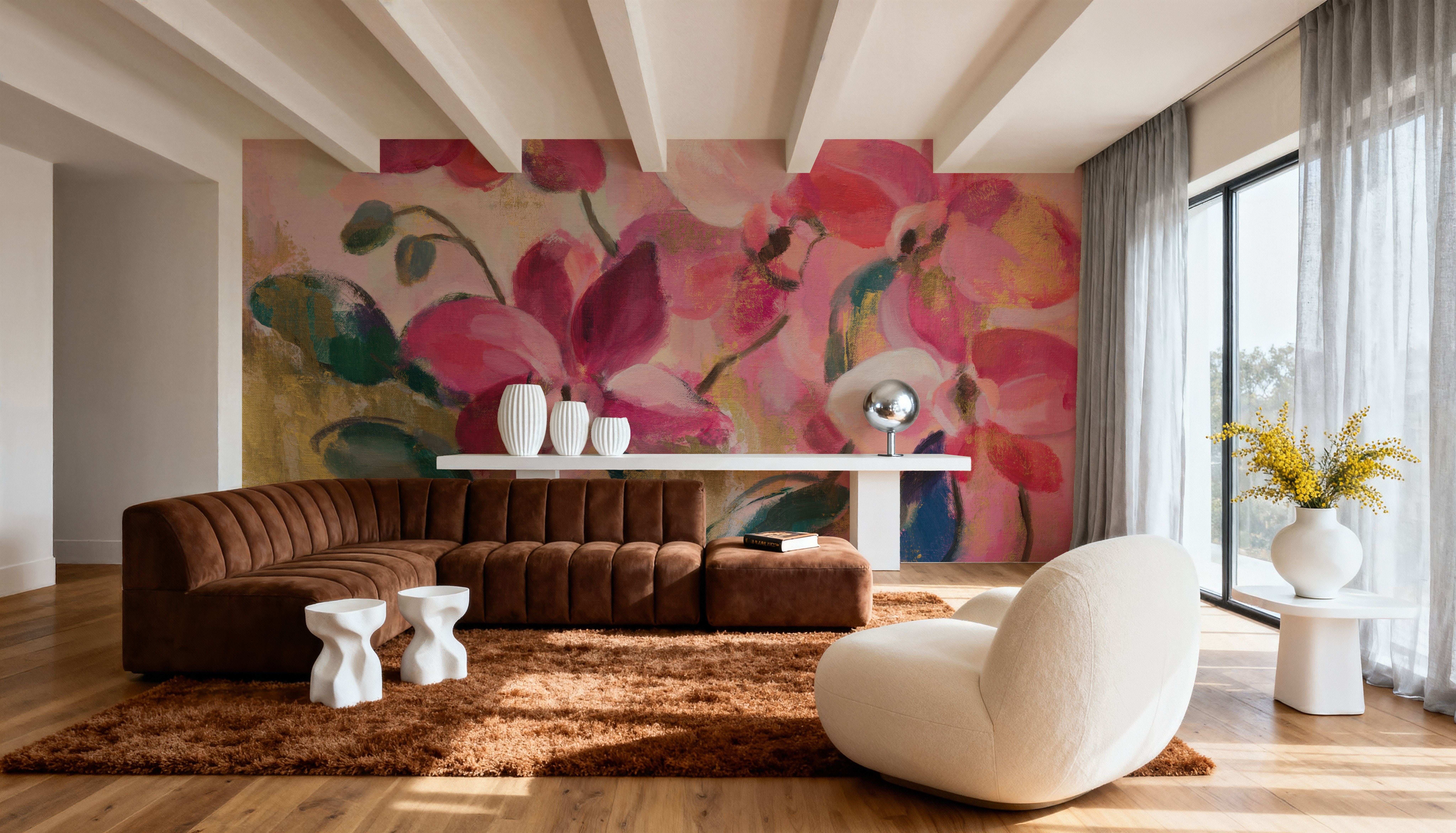 Abstract Orchid