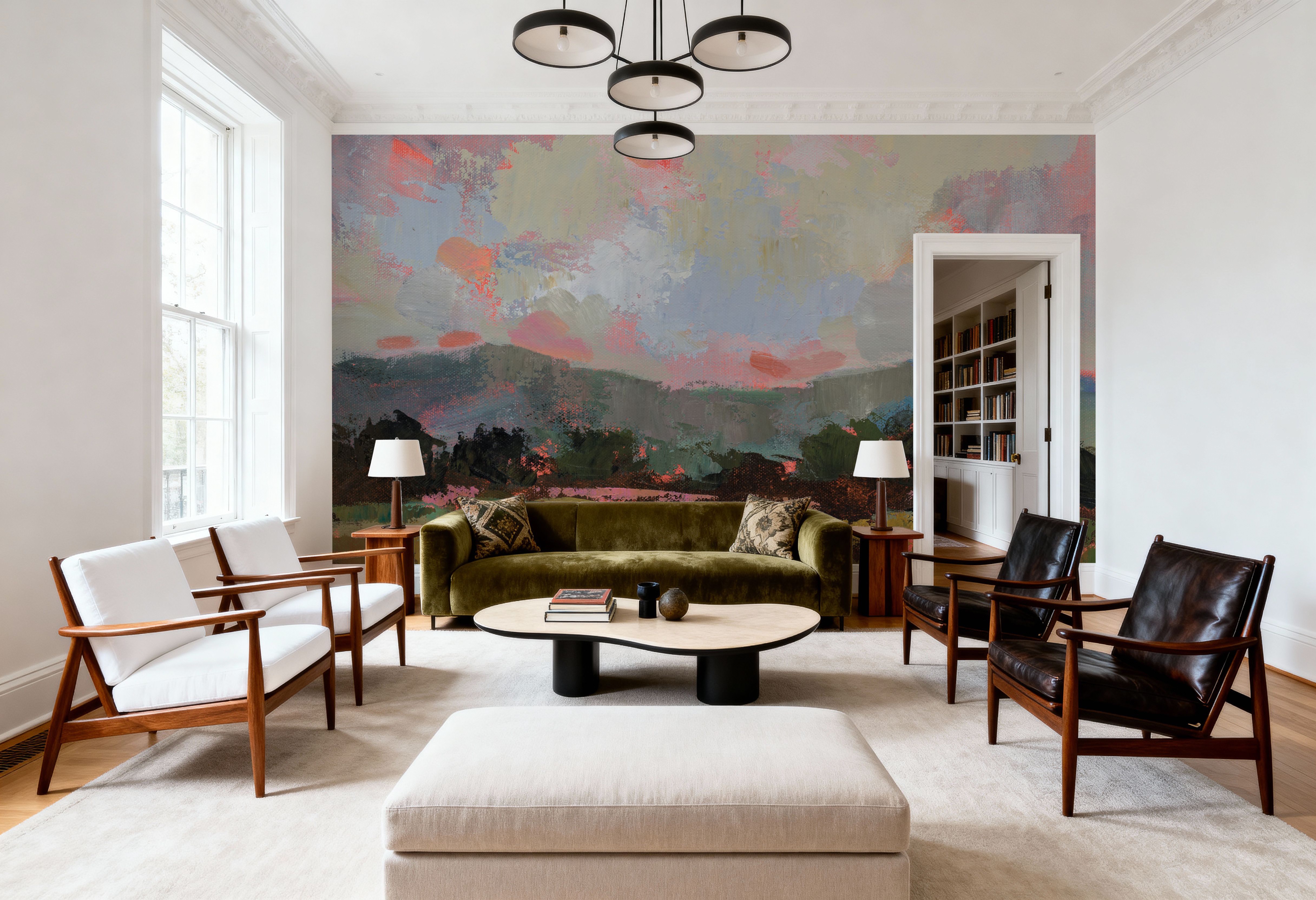 Sunset Hues II, Wallpaper