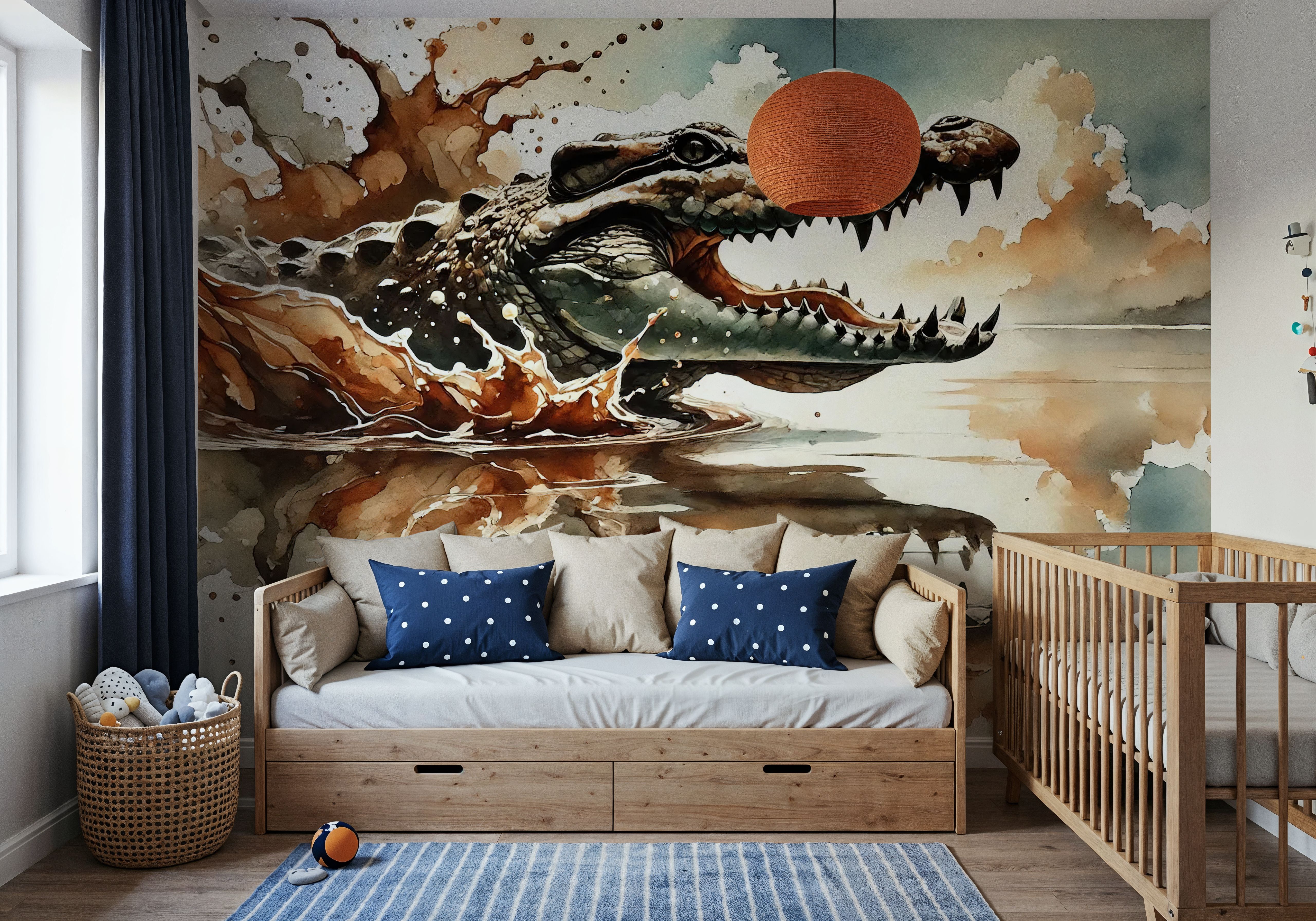 Fierce Crocodile Splash