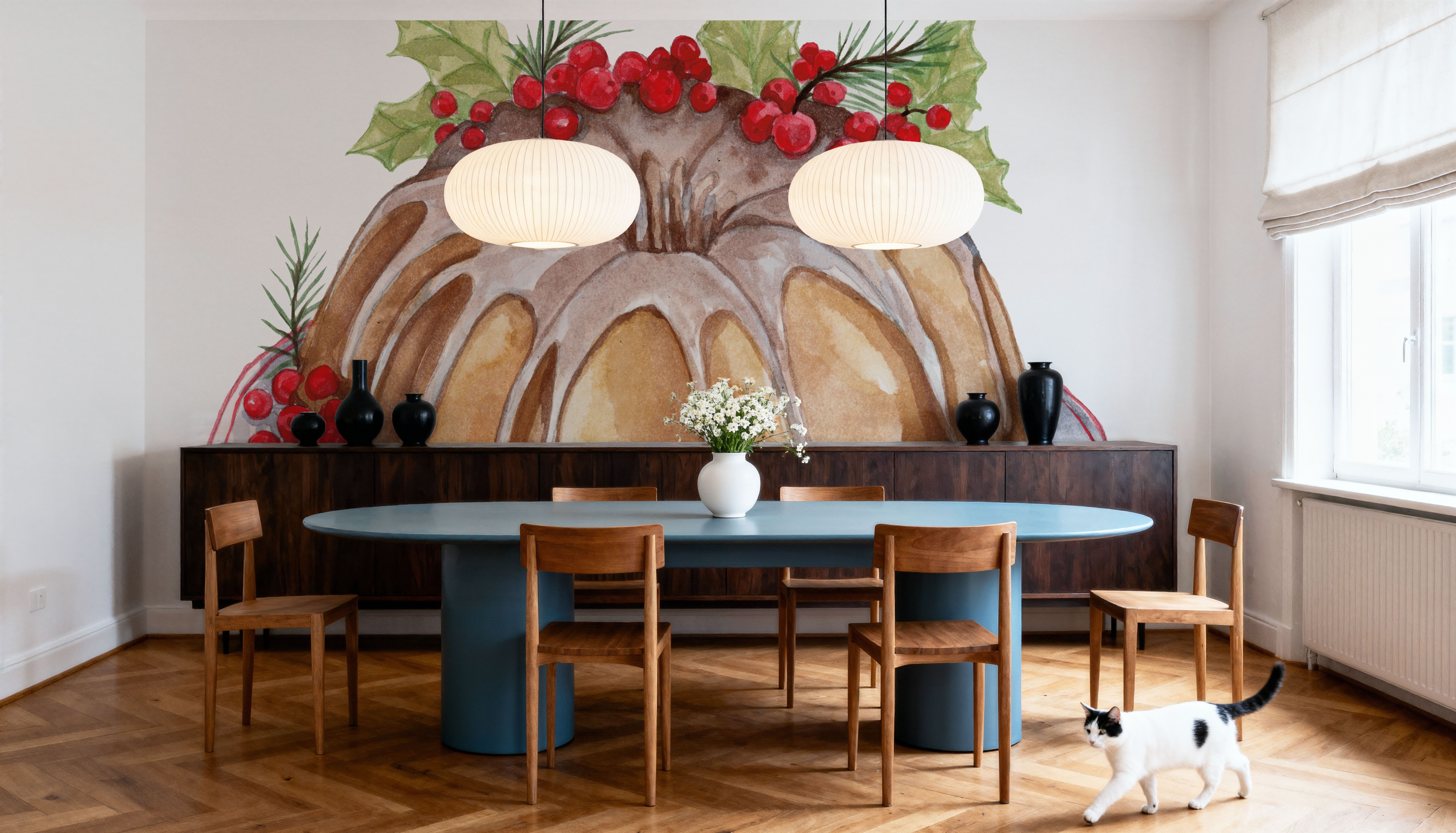 Frosted Traditions III, Wallpaper