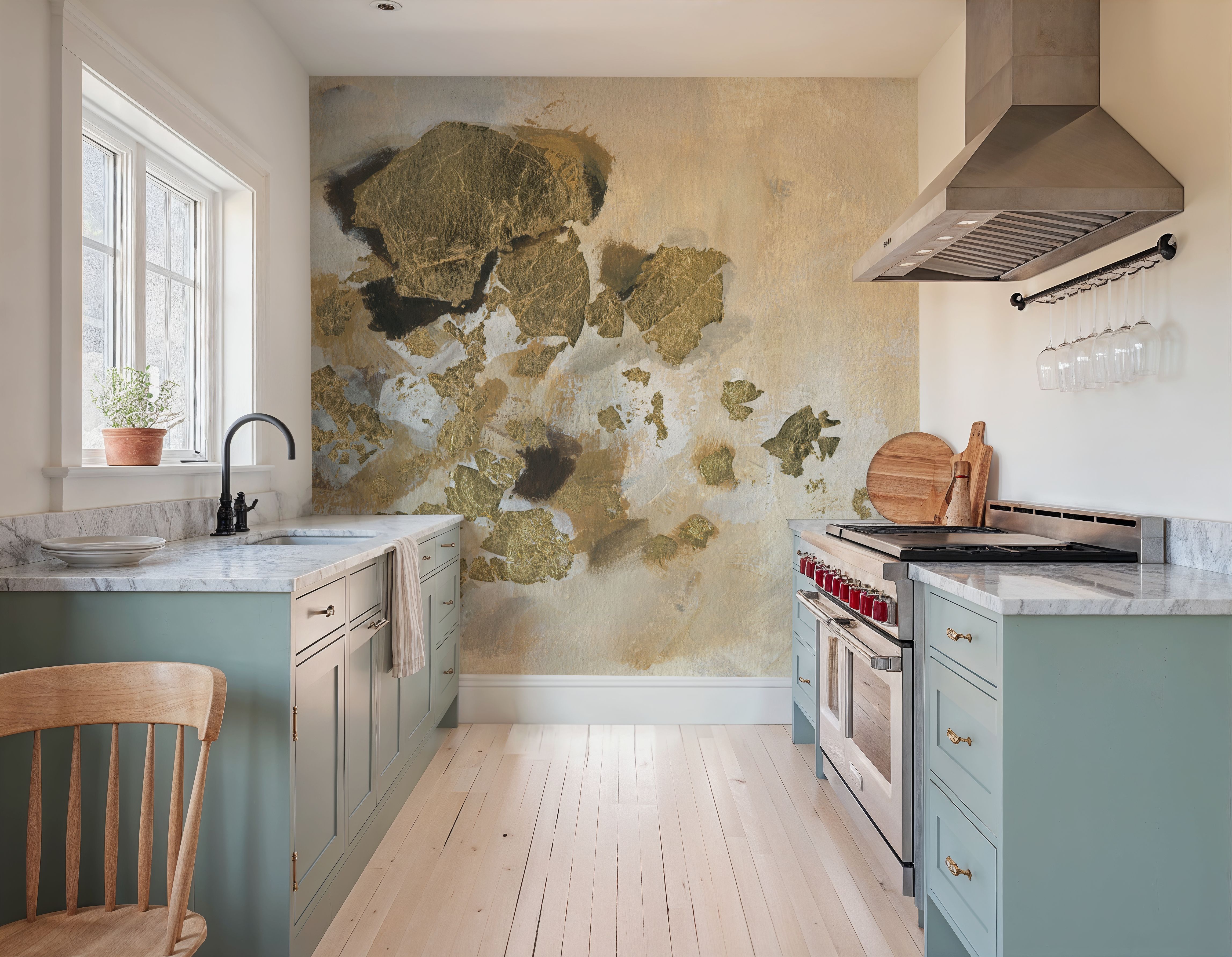 Bright Leaf Abstract