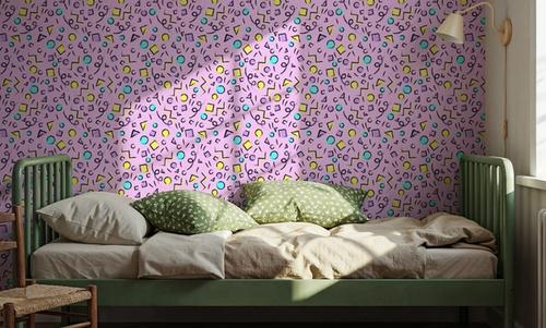 90's Confetti, Pink