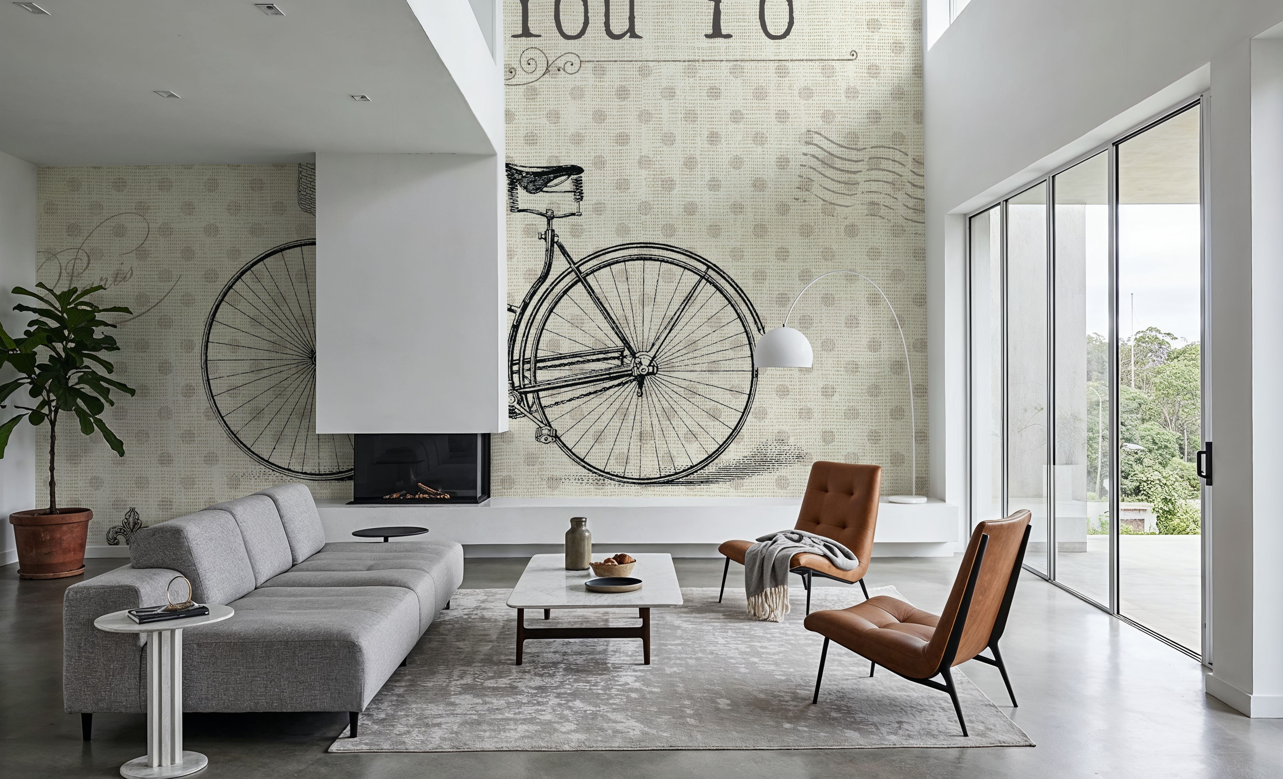 Paris & Back, Wallpaper