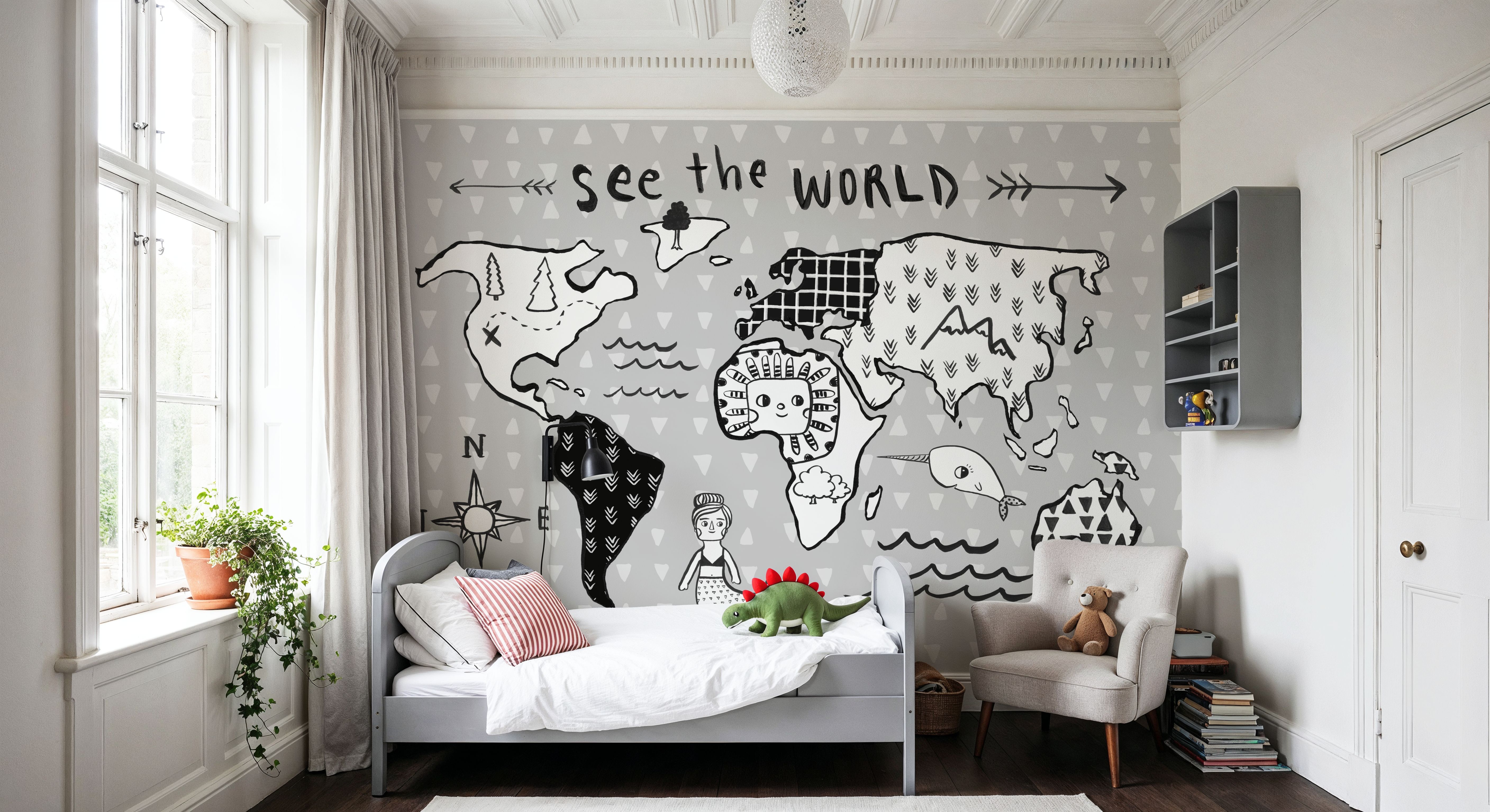 Baby Map Of The World