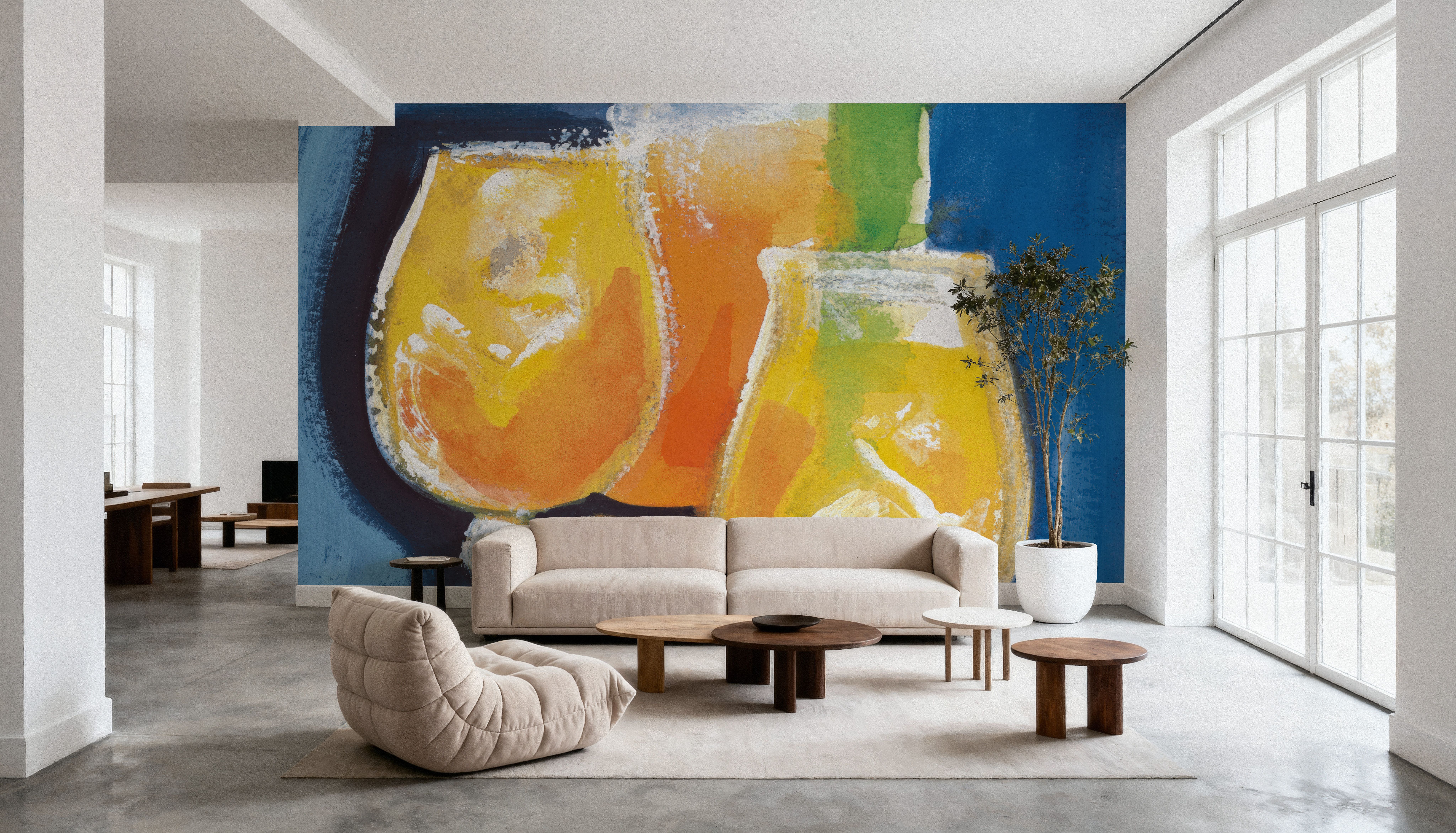 Frosty Orange Cocktails