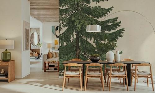 Winter Pine Tree