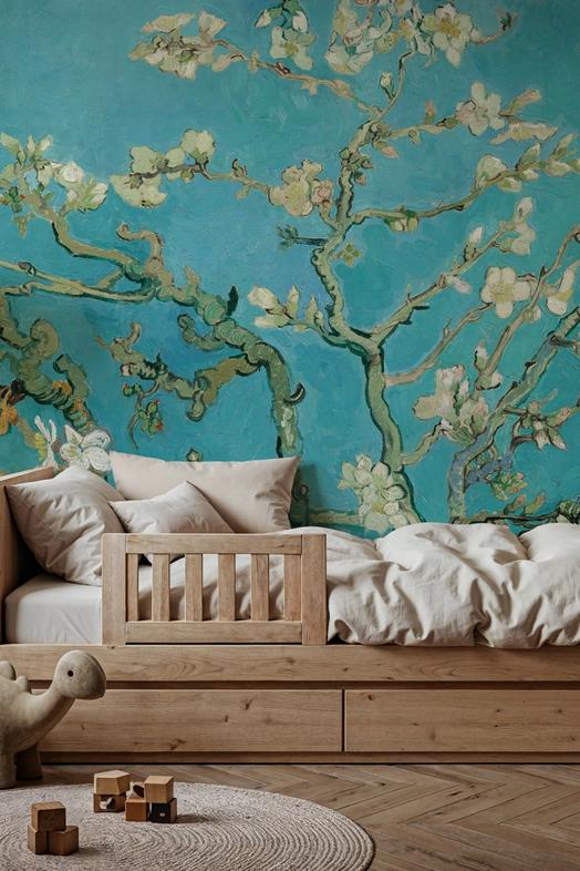 Almond Blossom, Turquoise