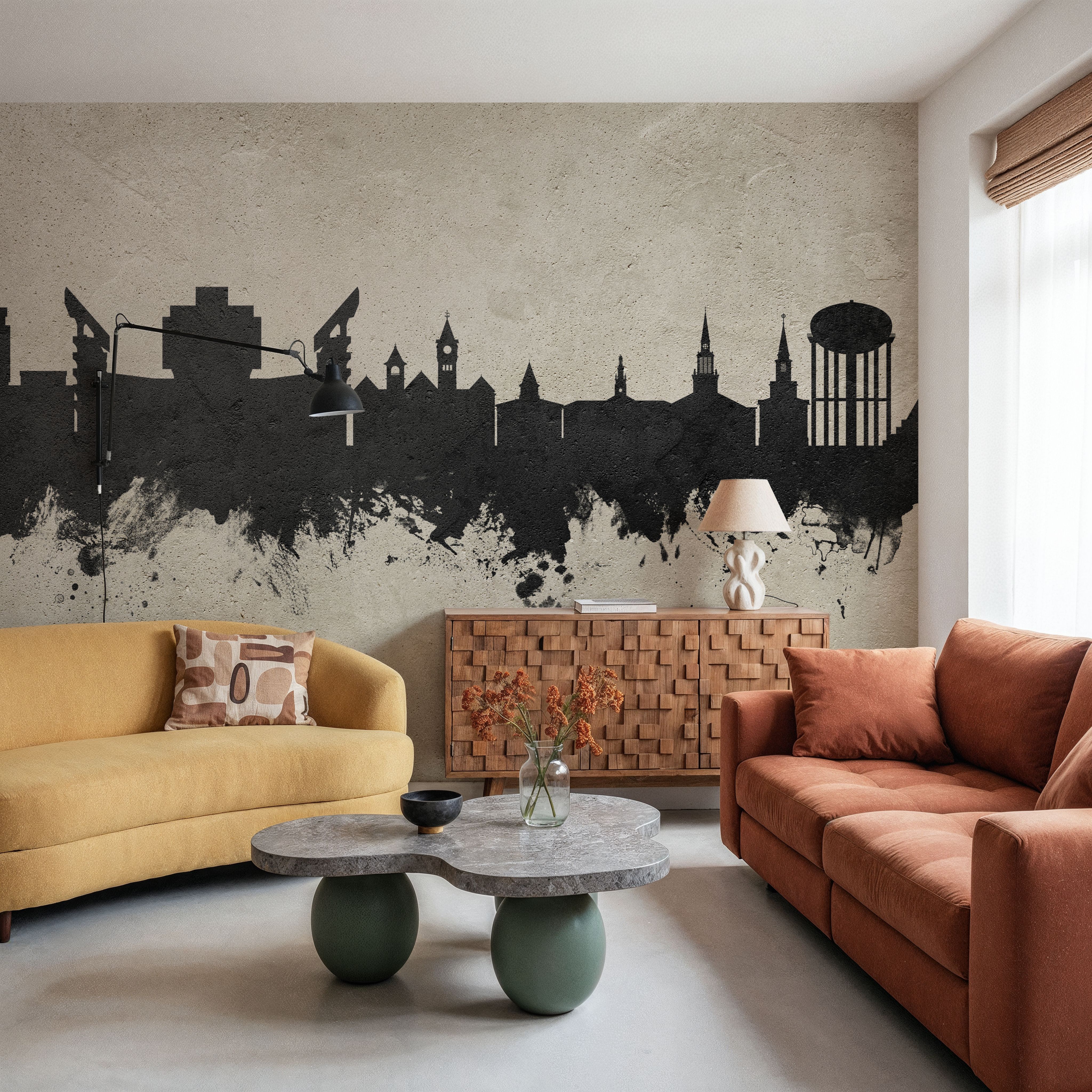 Auburn Alabama Skyline Concrete