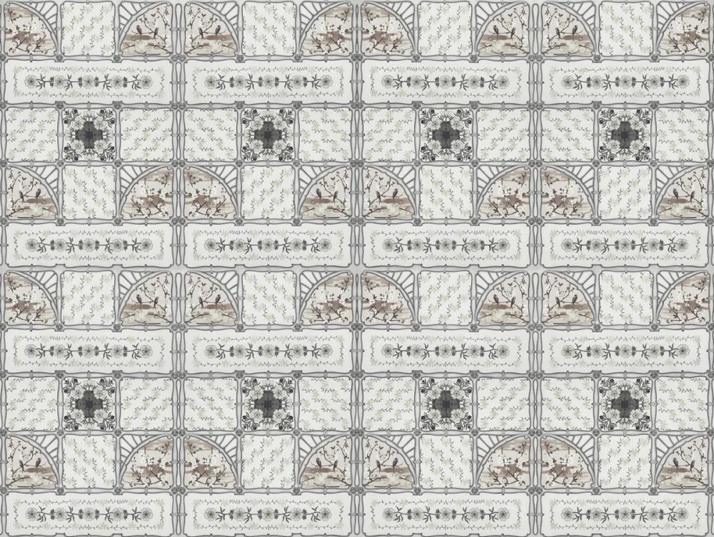 Sakura & Bird, Beige