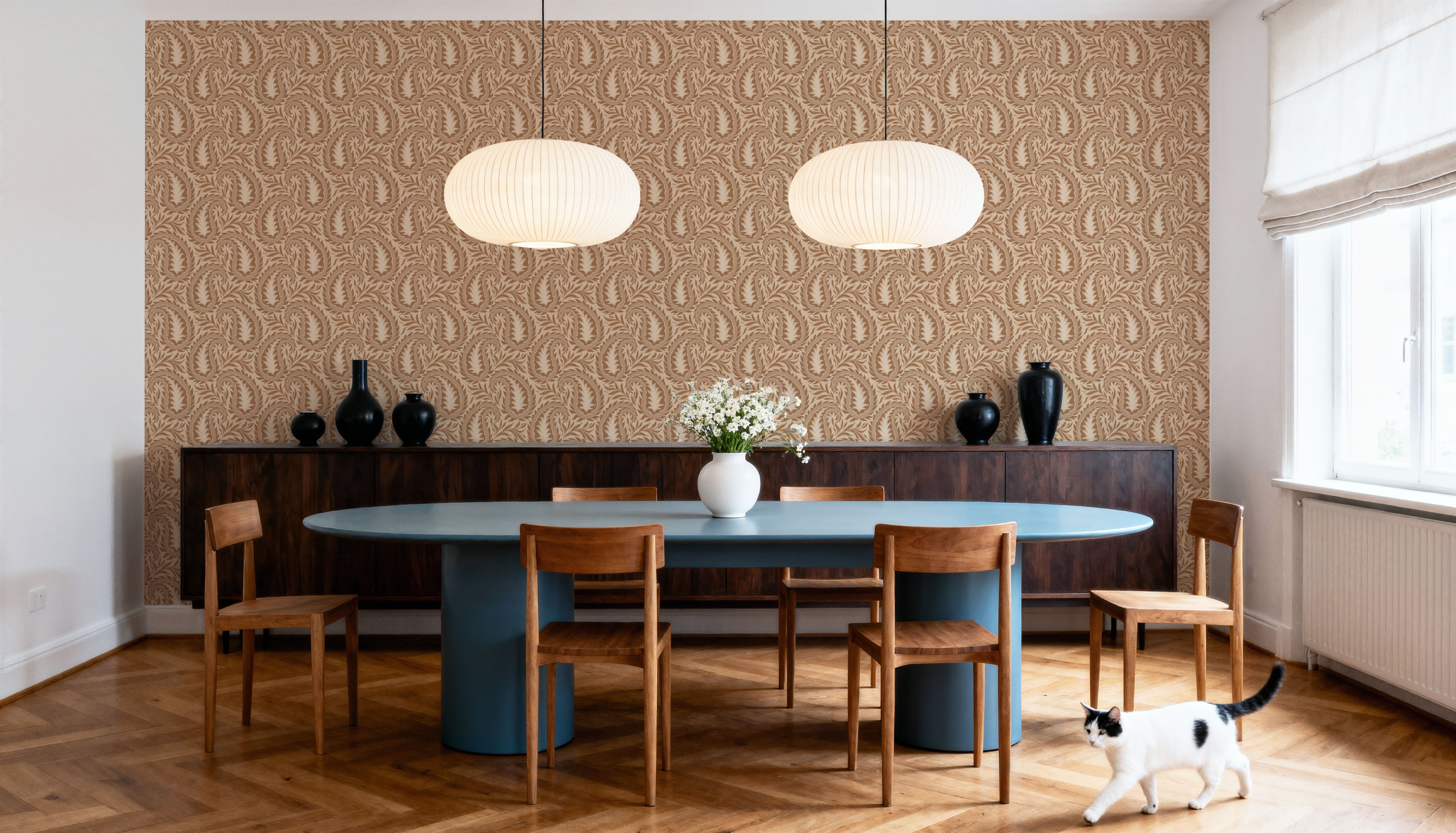 Botanical Paisley, Toffee