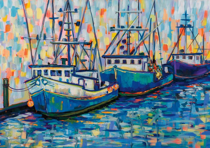 Boats in Harbor