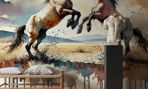 Wild Horses in Motion