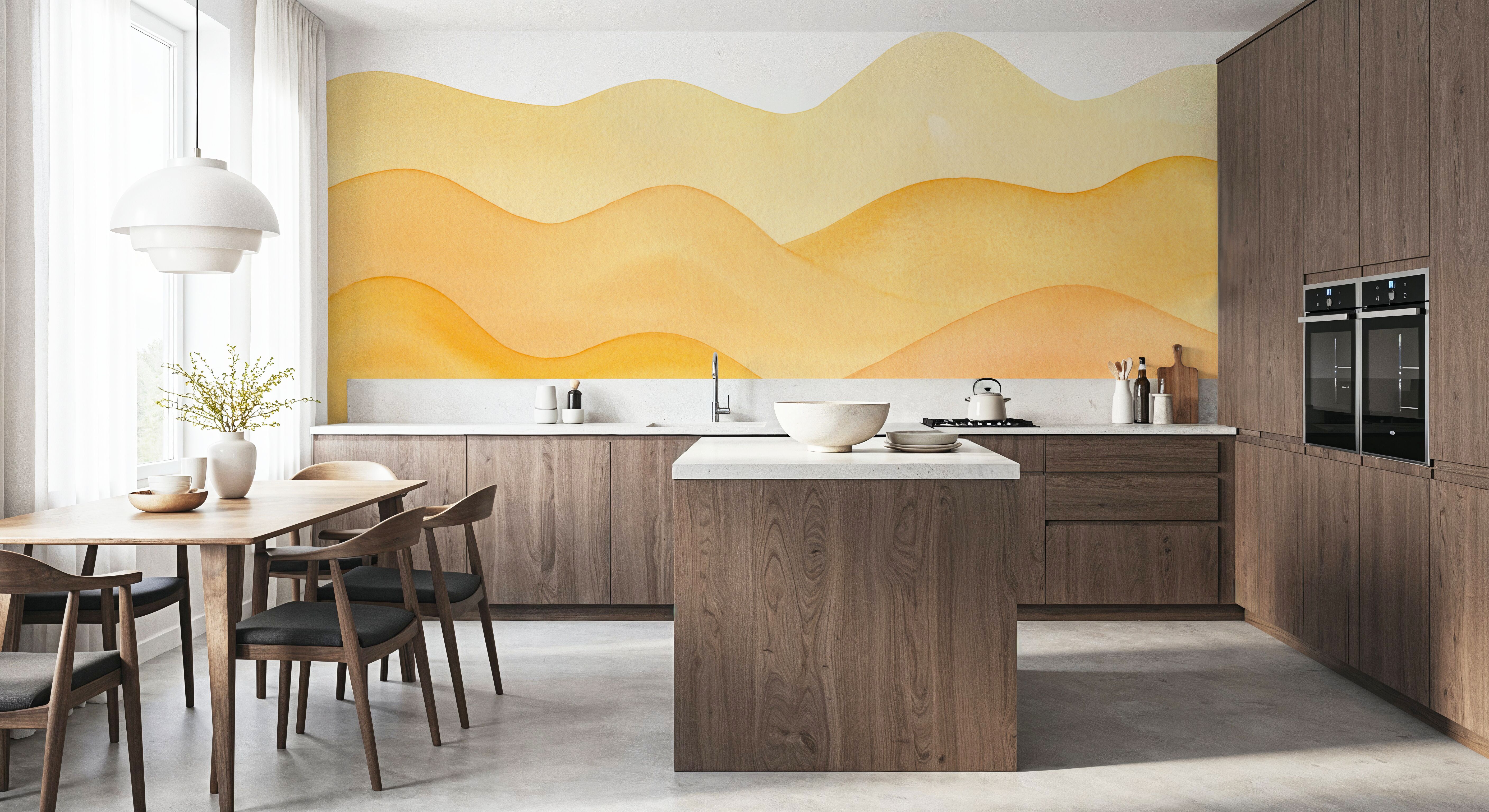 Yellow Hillside, Wallpaper