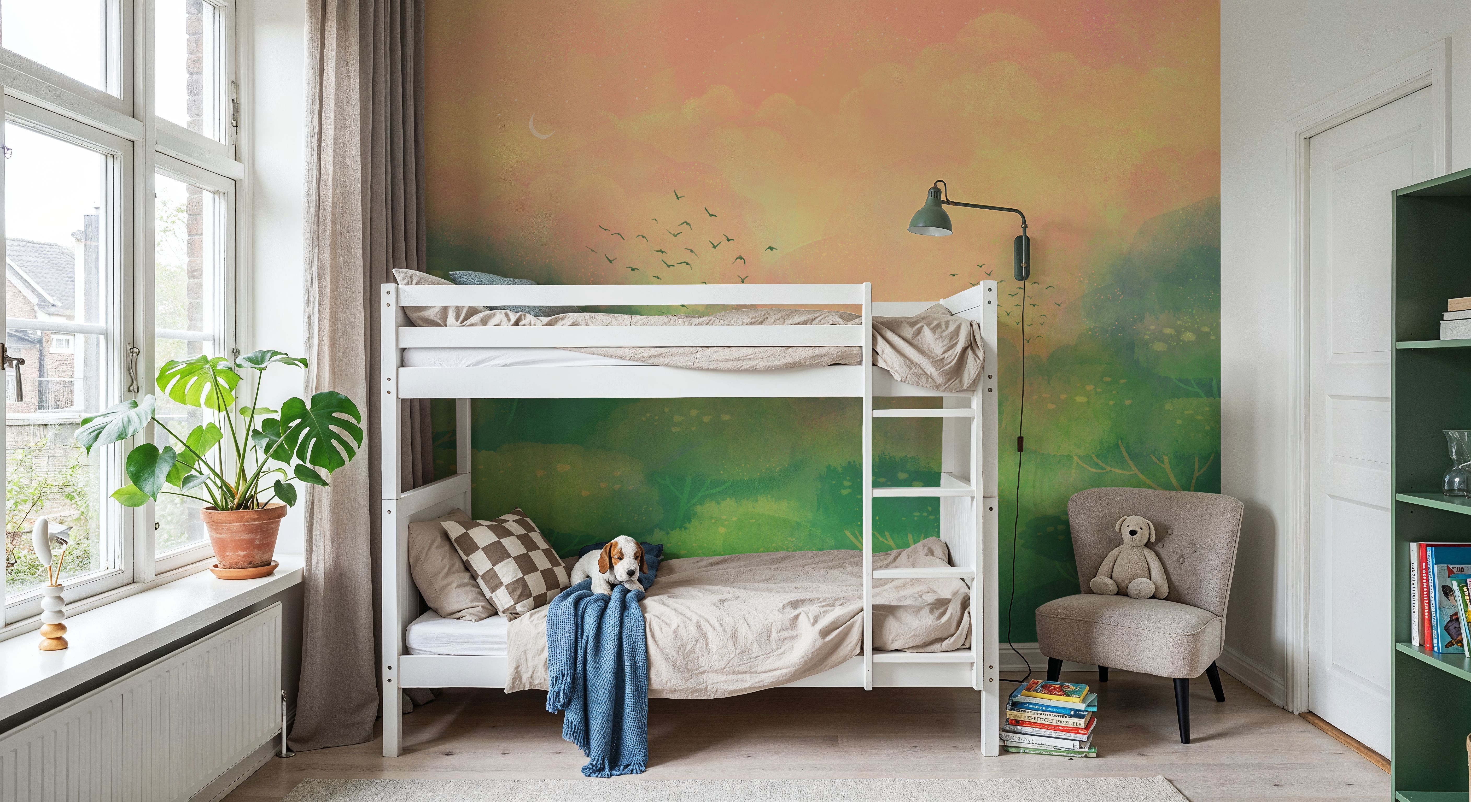 Dreamy Landscape, Peach