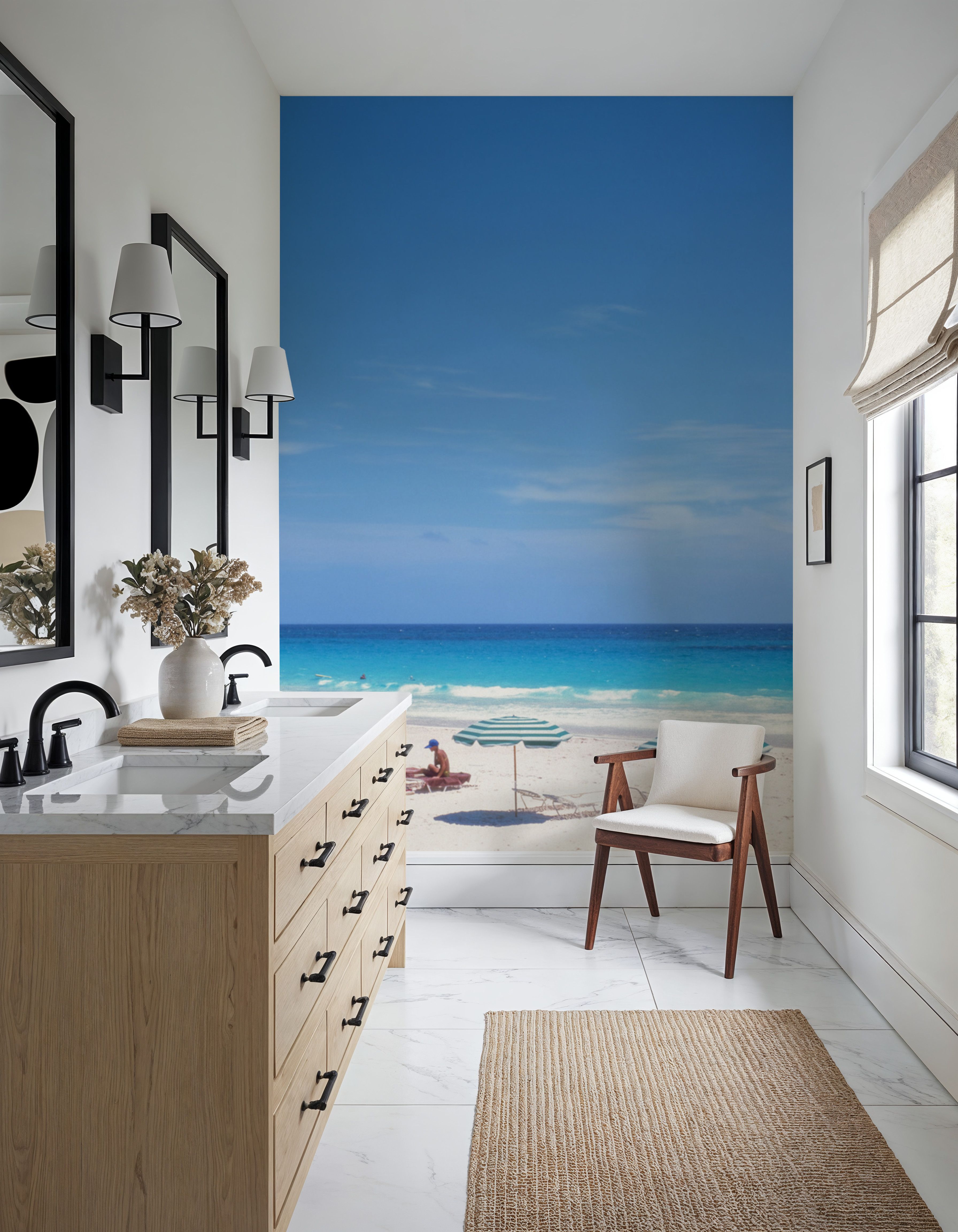 Serene Umbrella Shores