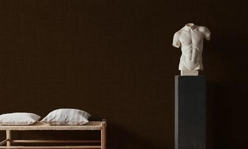Mottled Linen Effect, Chocolate