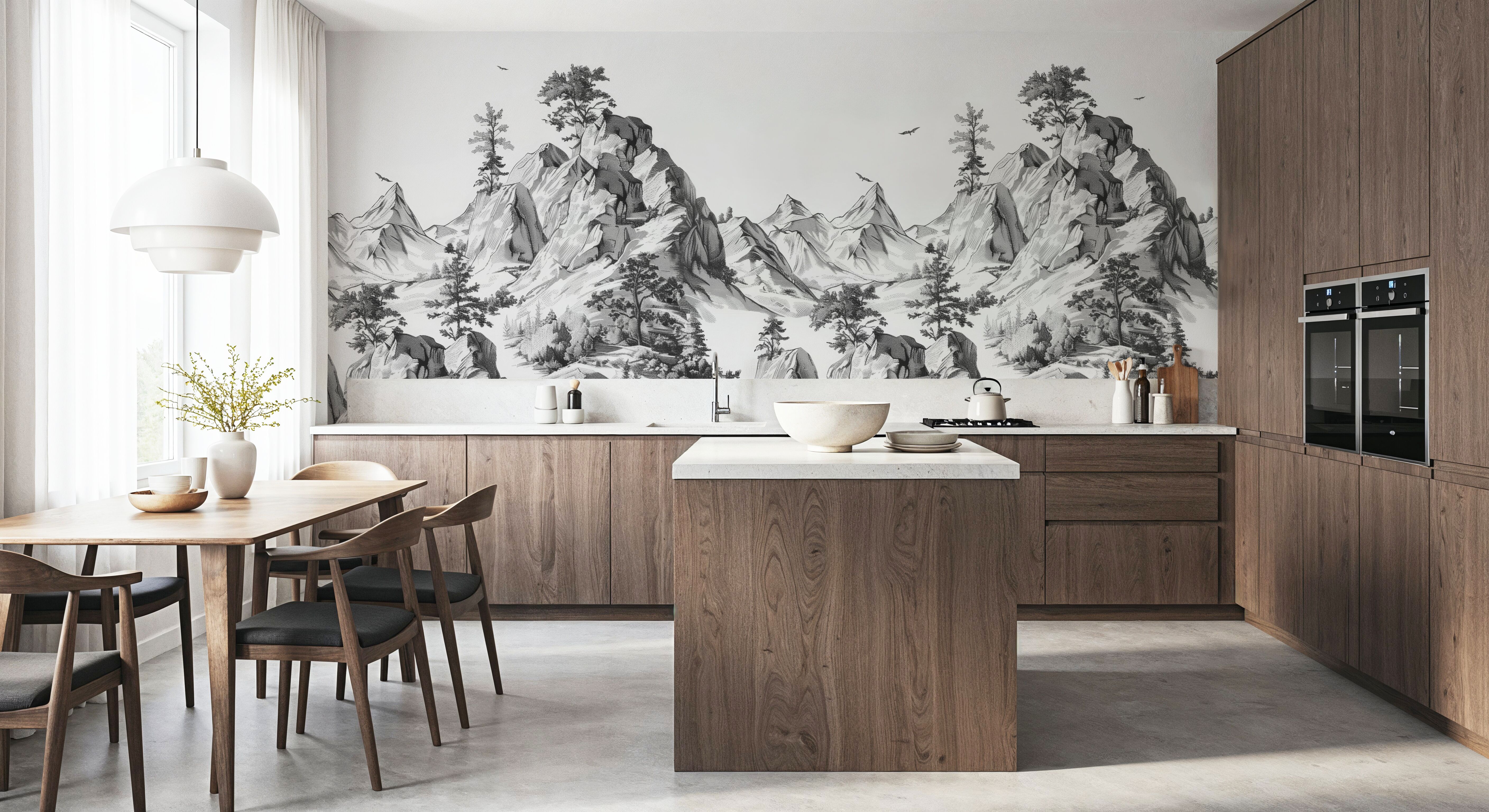 Toile Hills, Black & White