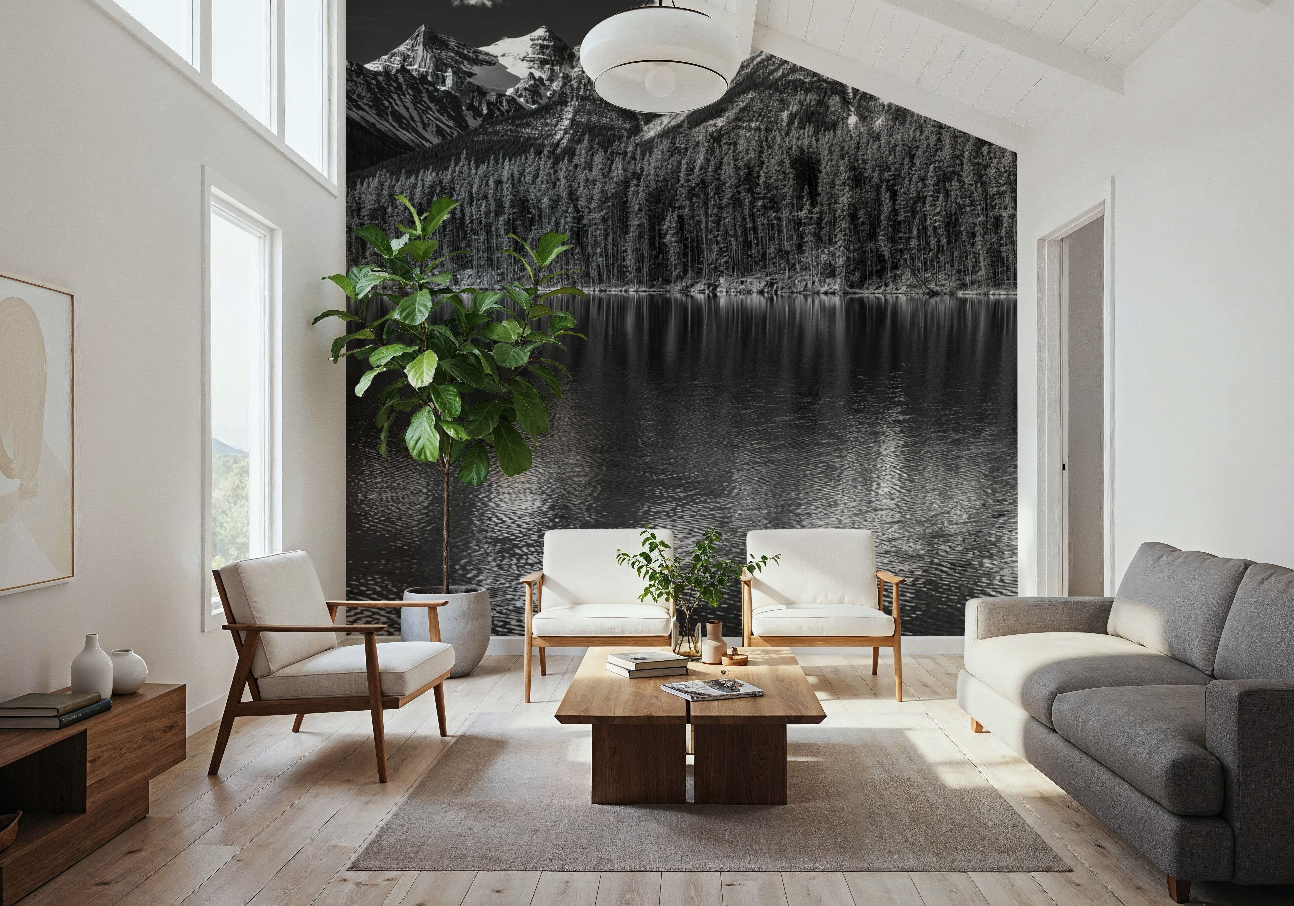 Lake Louise BW