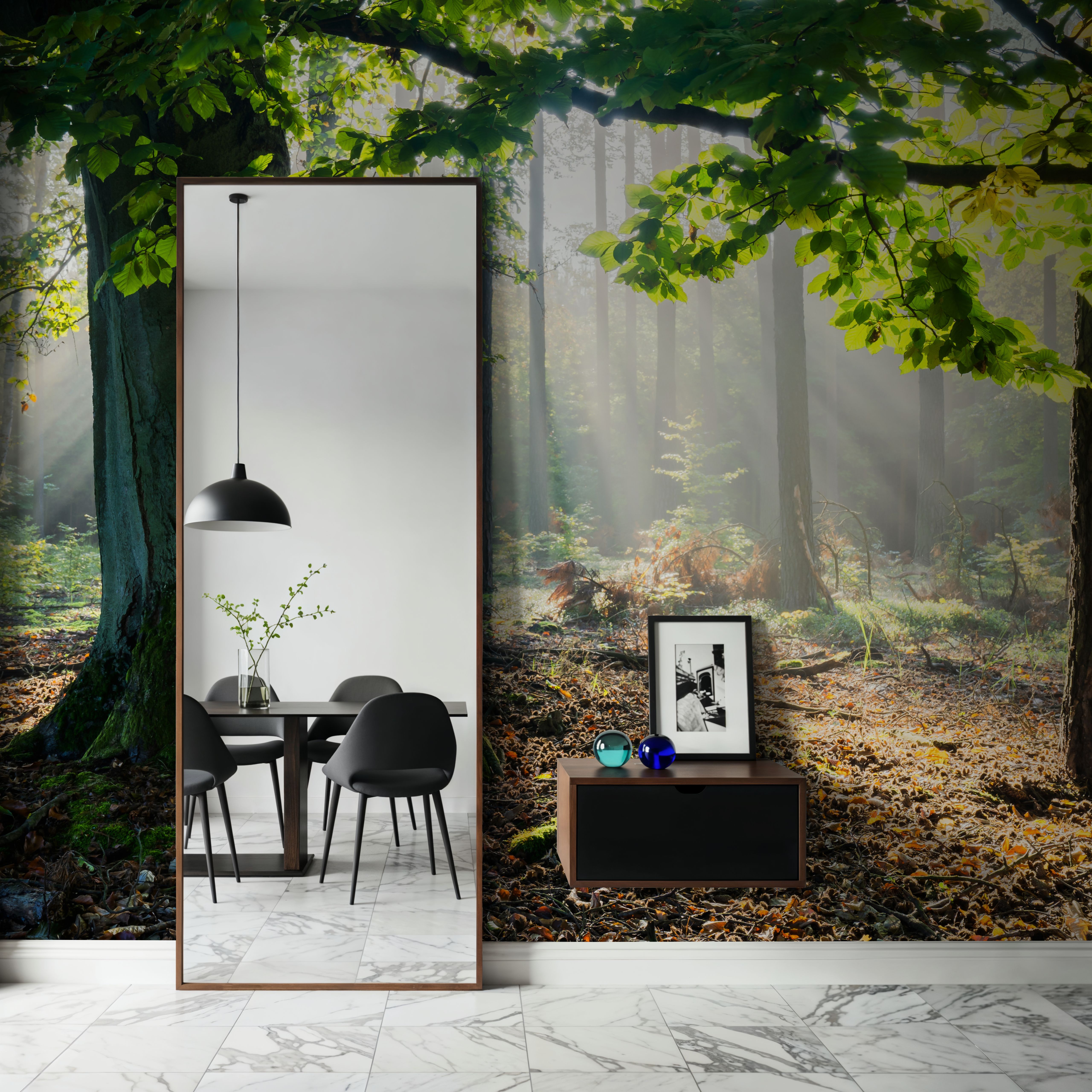 Mystical Forest Sunrays