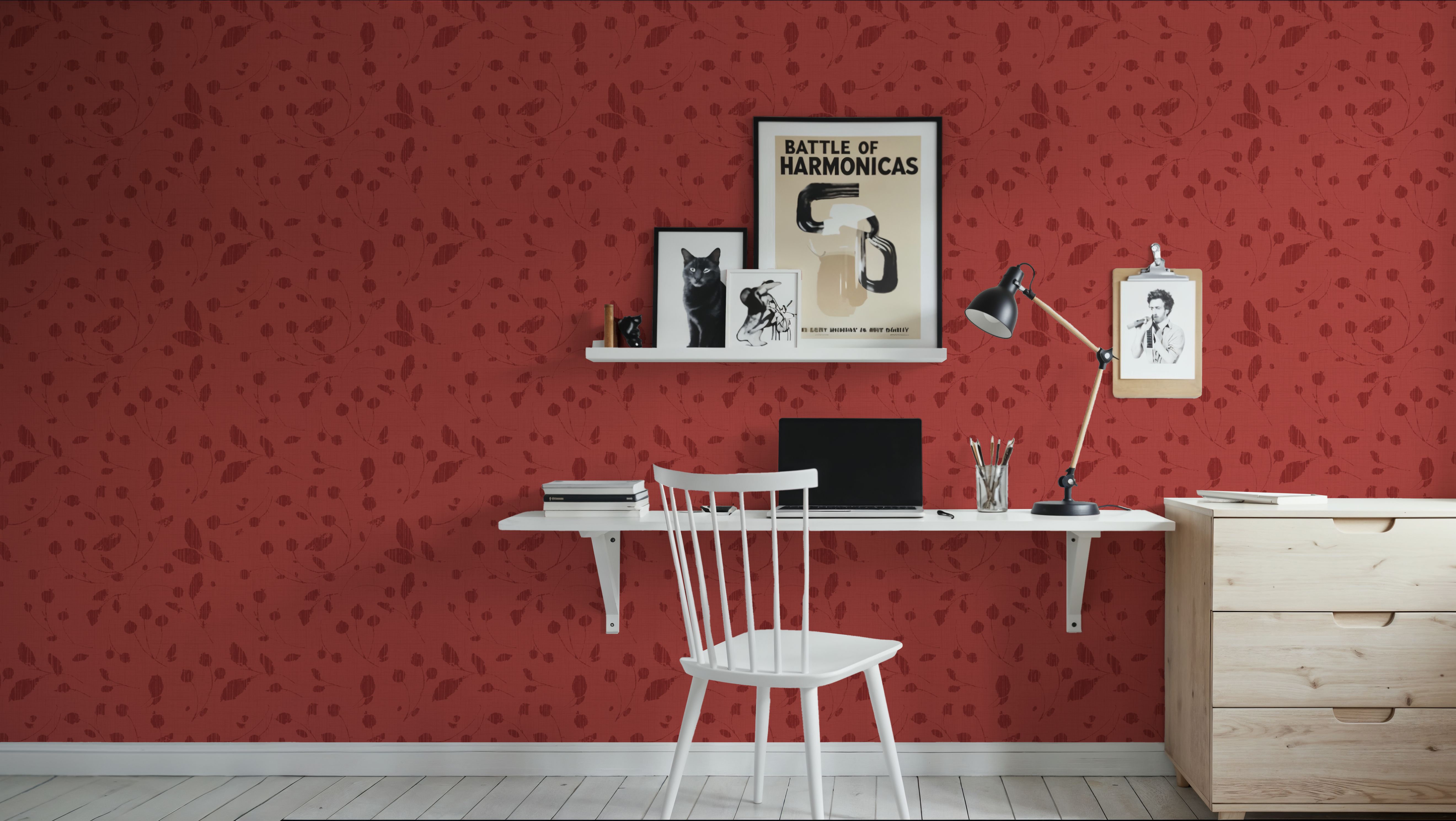 Time to Share Florals Red