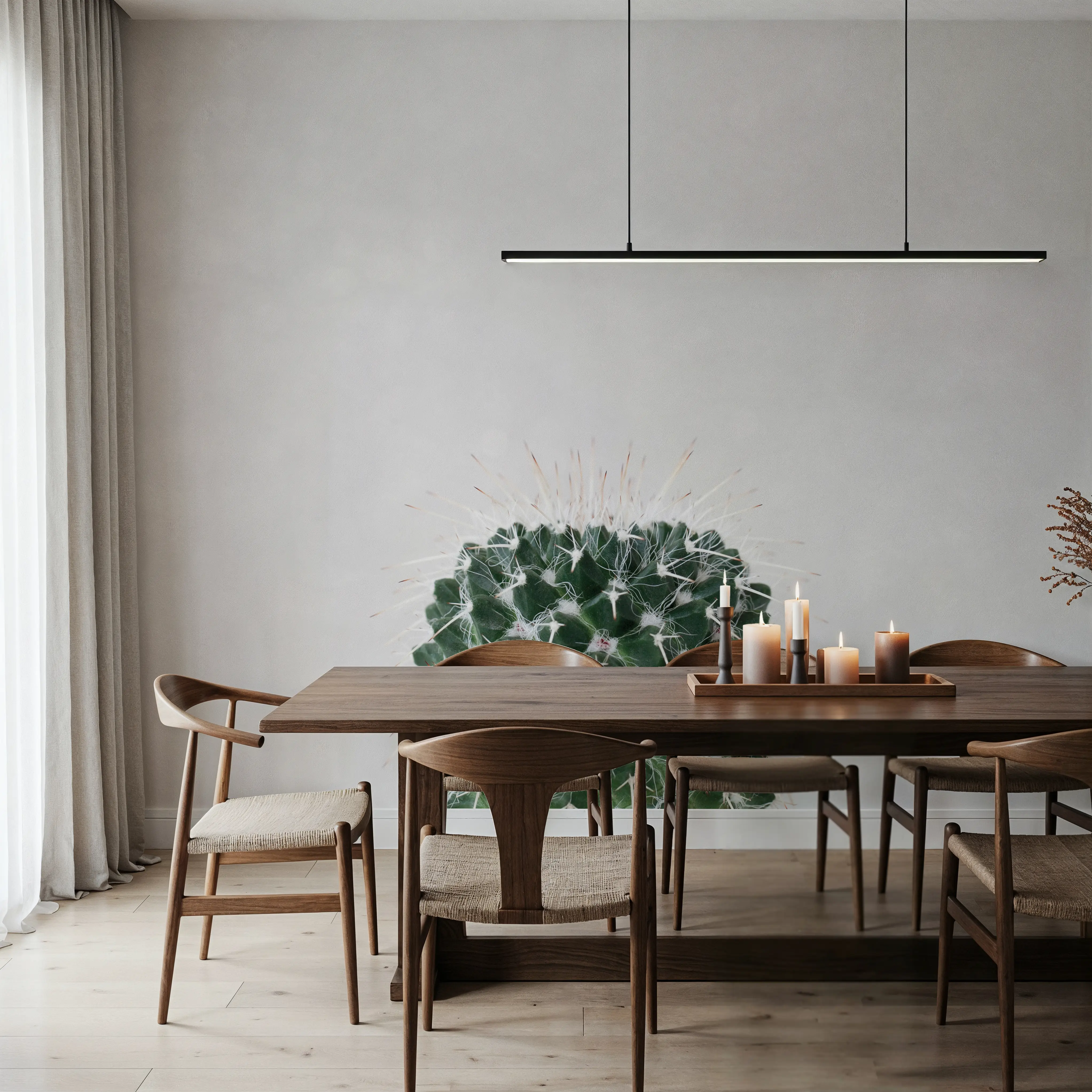 Fotobehang - Desert Treasures IV - Bladeren Natuur Mural - Groen - Woonkamer - Wallism Nederland - Zelfklevend of Vliesbehang