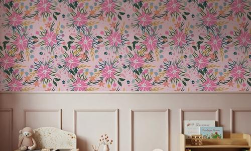 Pink Floral Fireworks