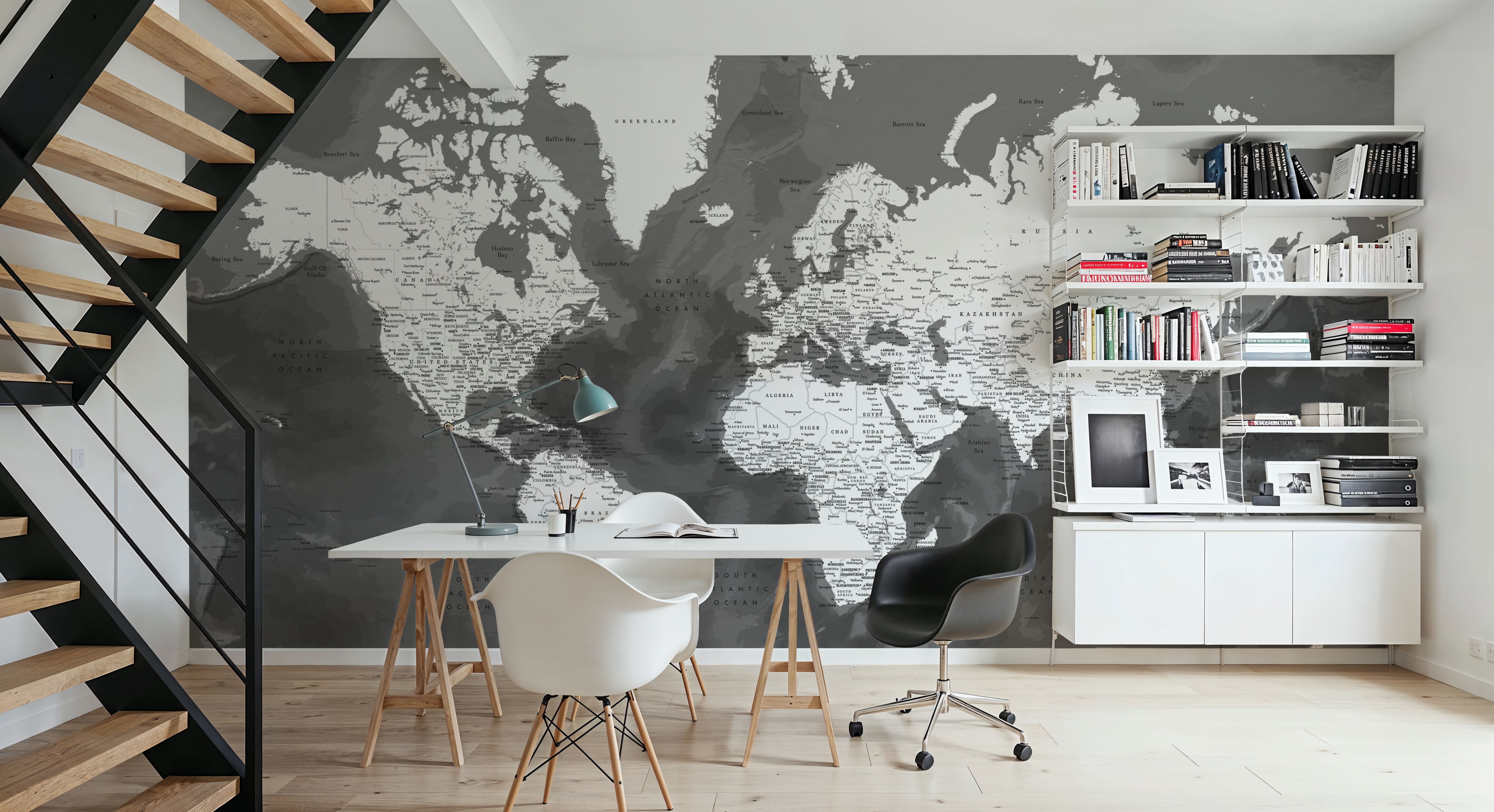 World Map Cities - Olson