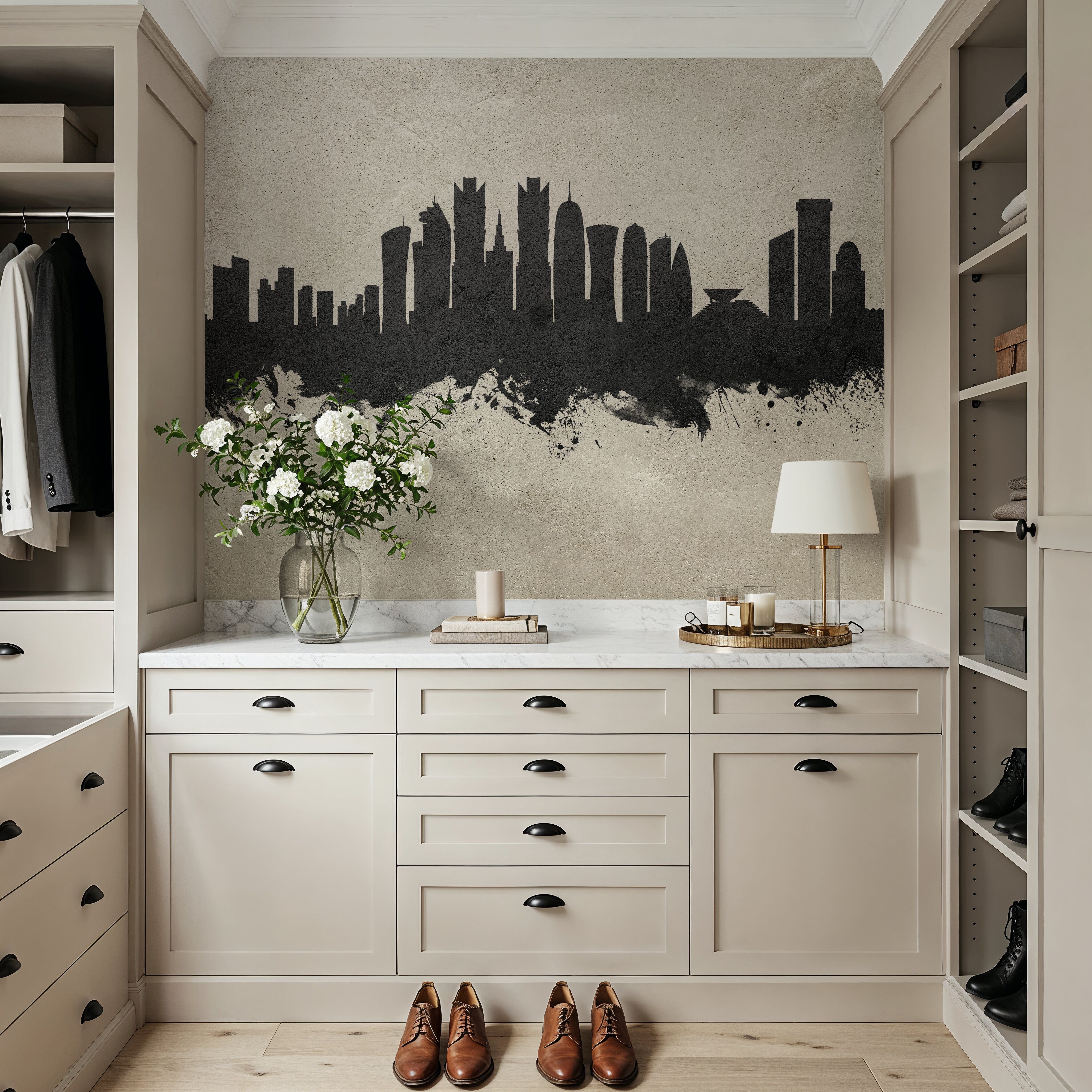 Doha Qatar Skyline Concrete