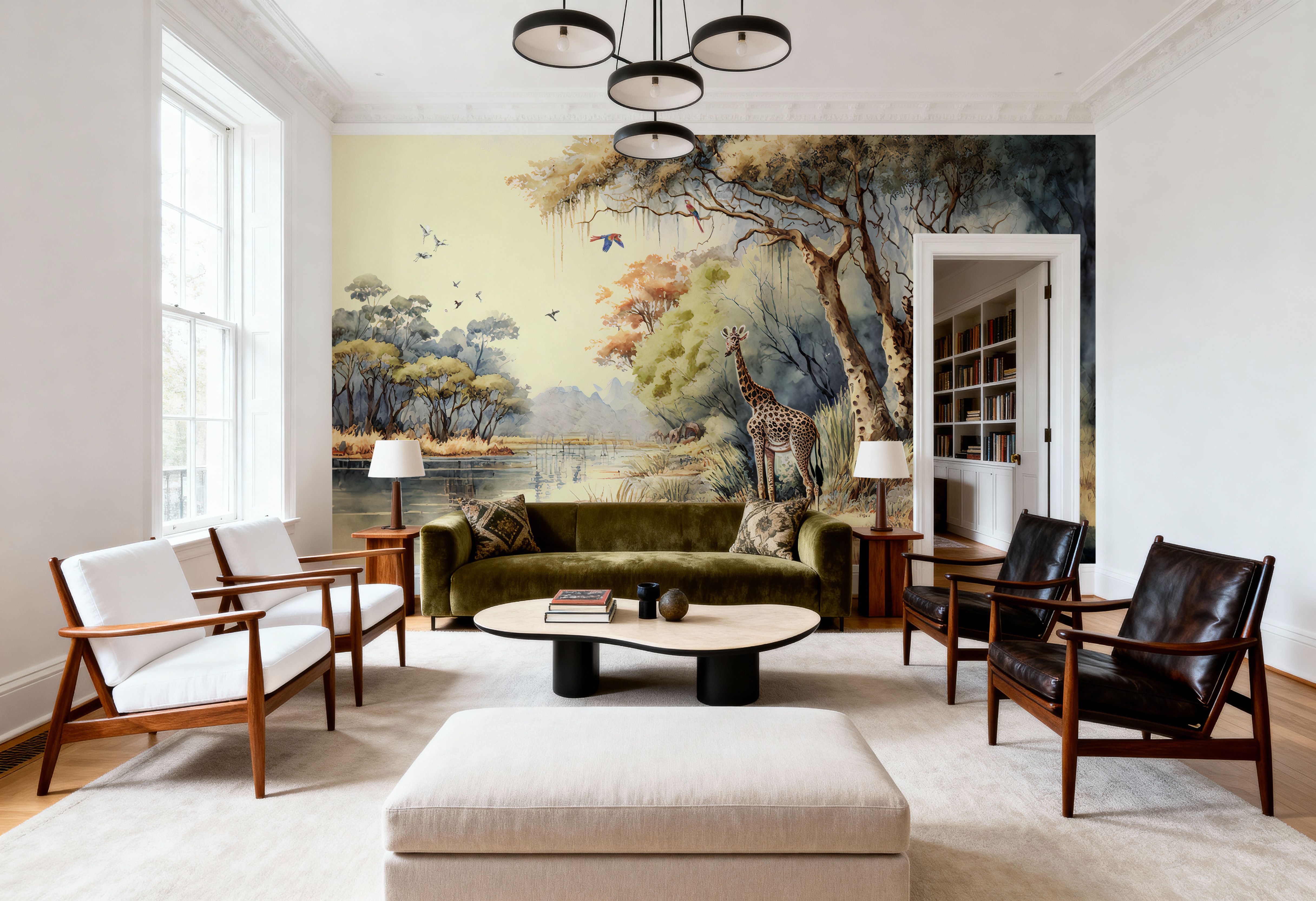 River Scene of Kenya