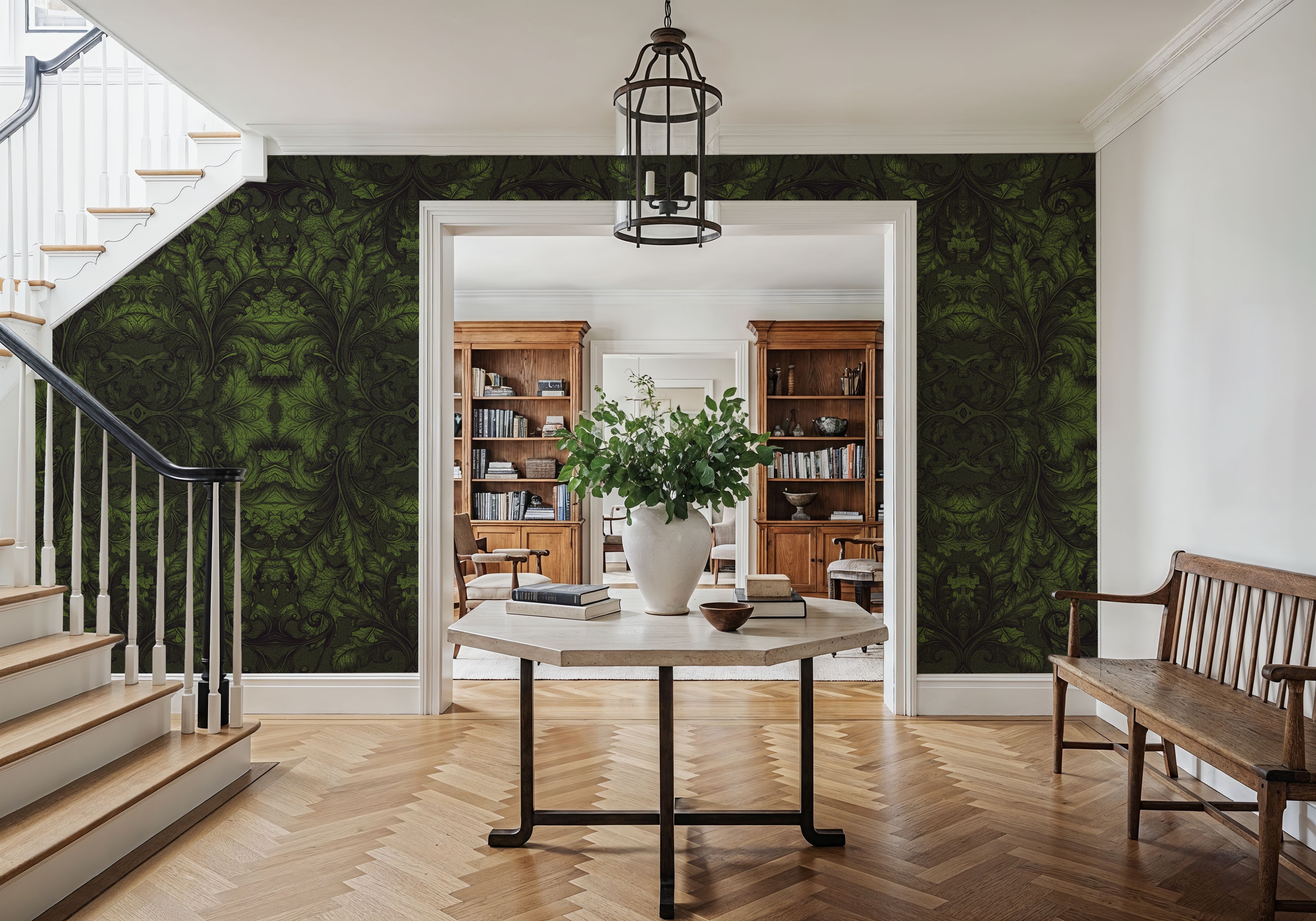 Royal Hall Green, Wallpaper