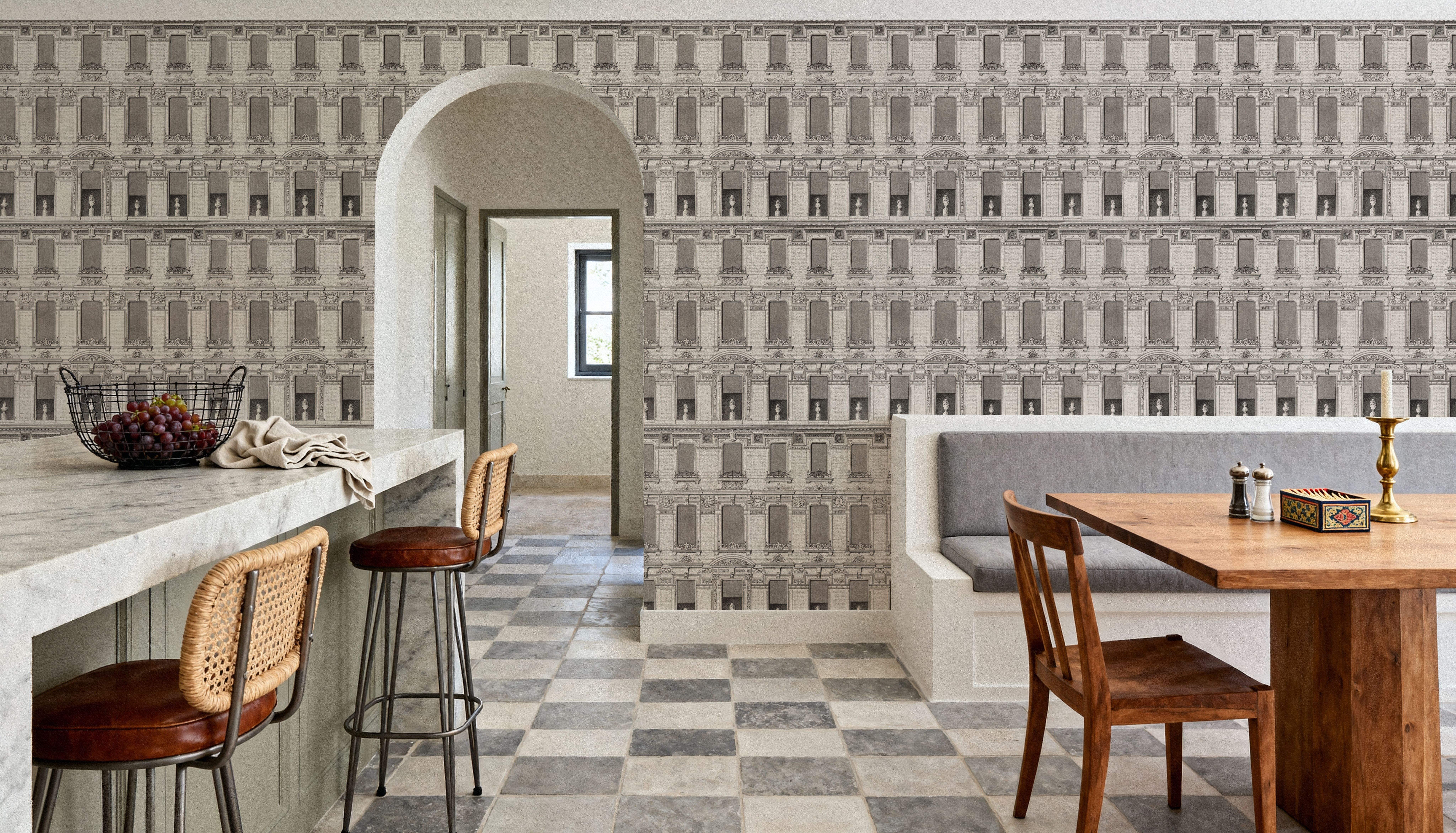 Vintage Facade Pattern