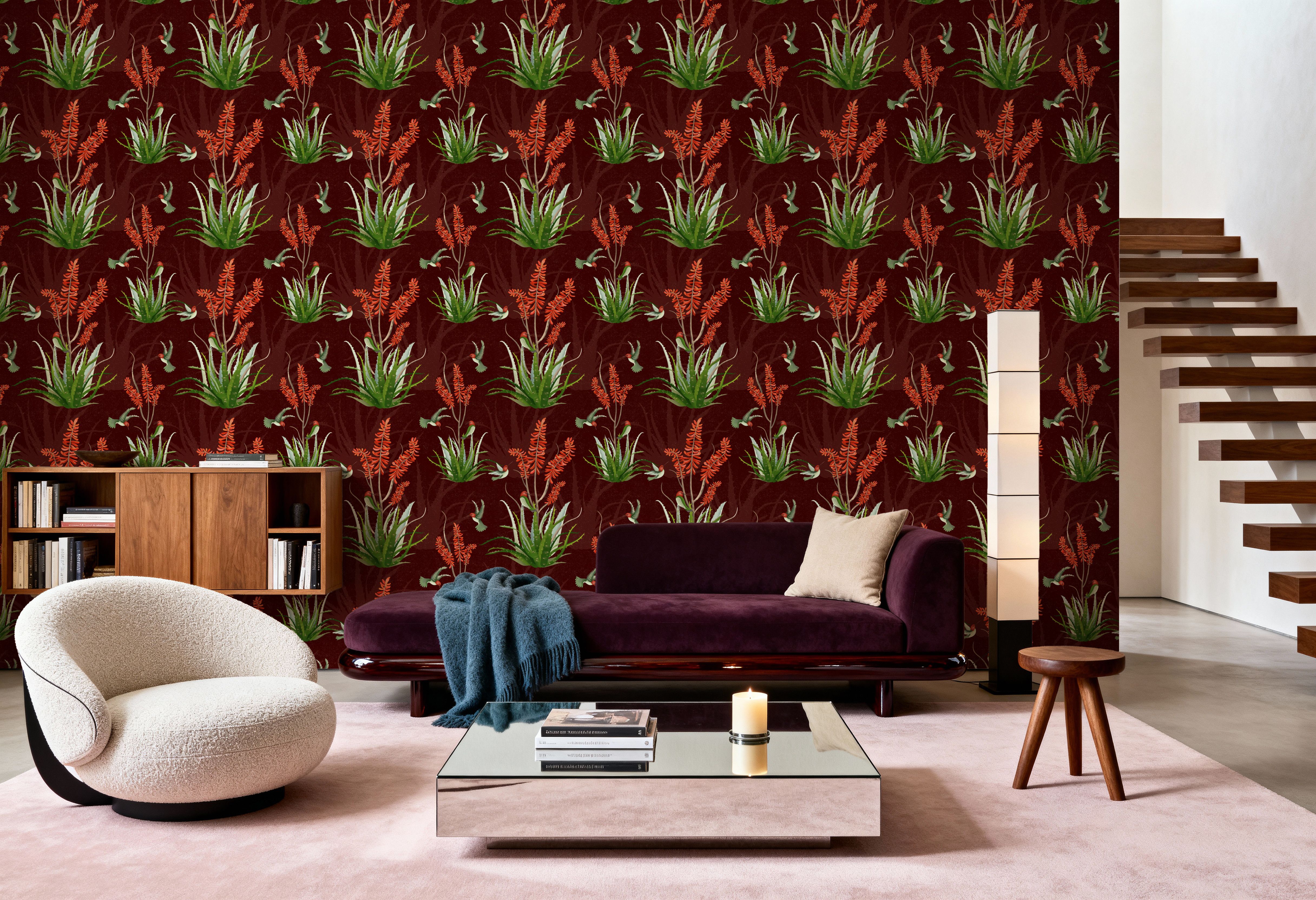 Aloe Vera Nectar, Rust Red