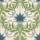 Floral Damask & Bows, Blues
