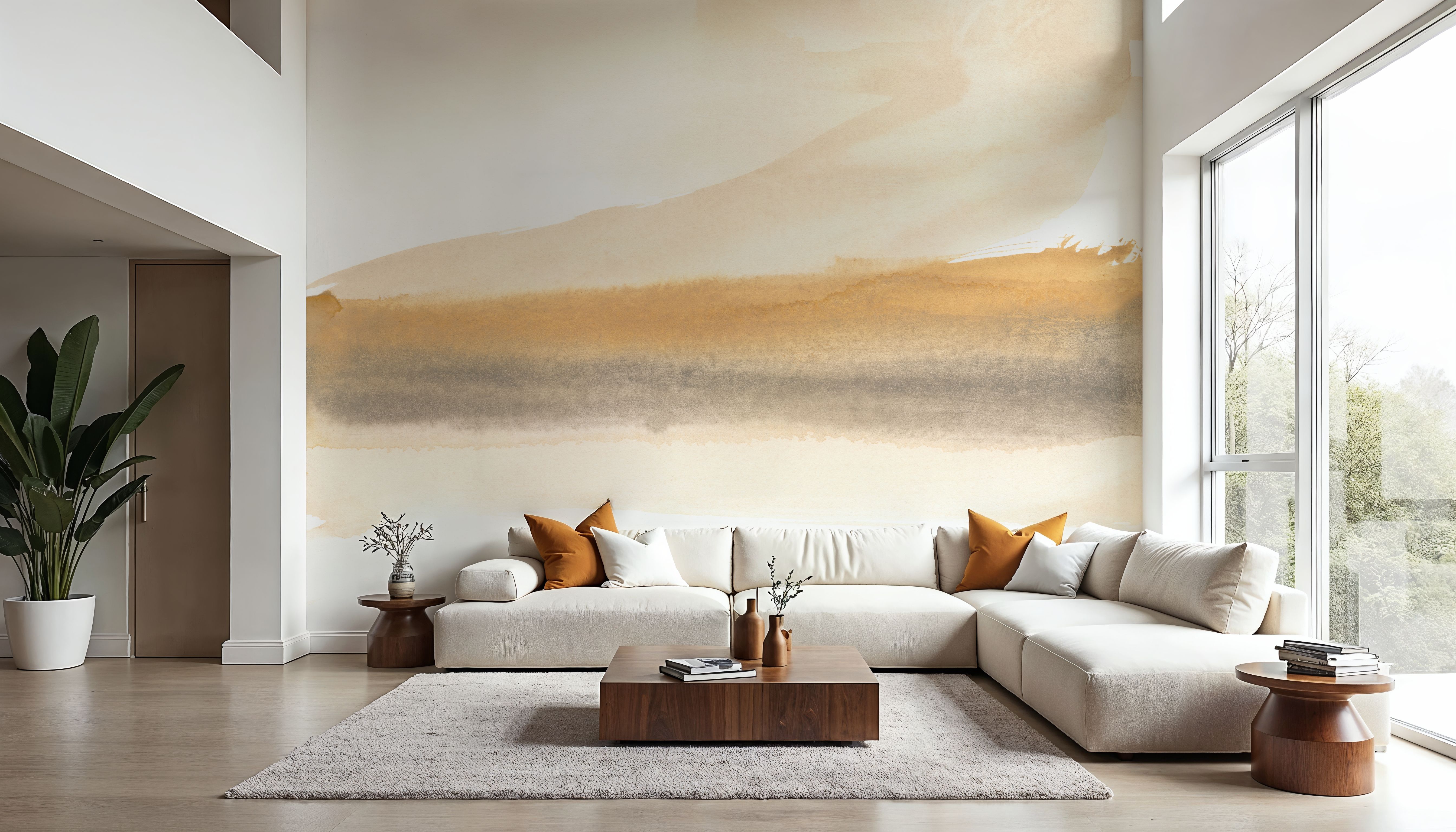 Soft Clouds II, Papel pintado