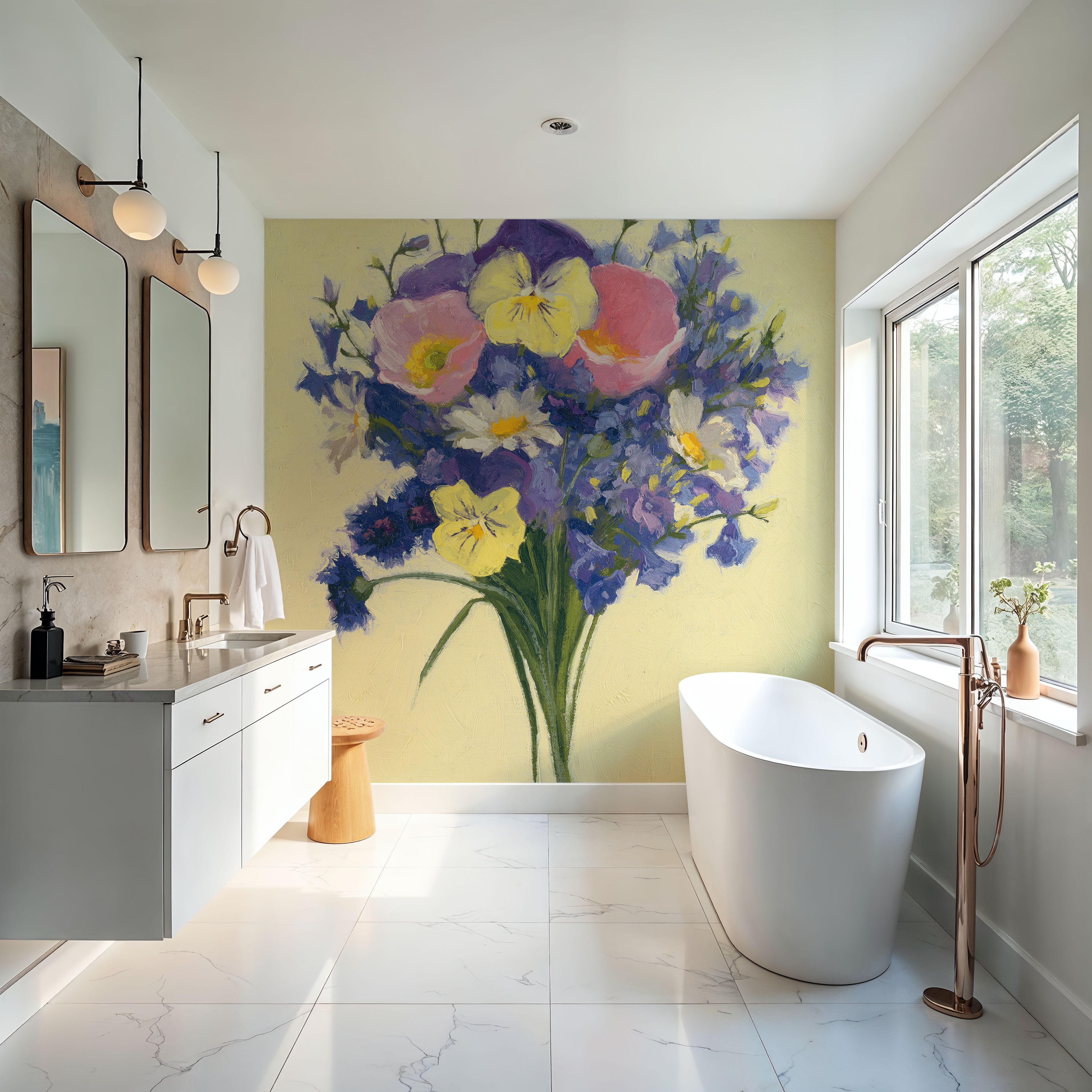 Periwinkle Nosegay II