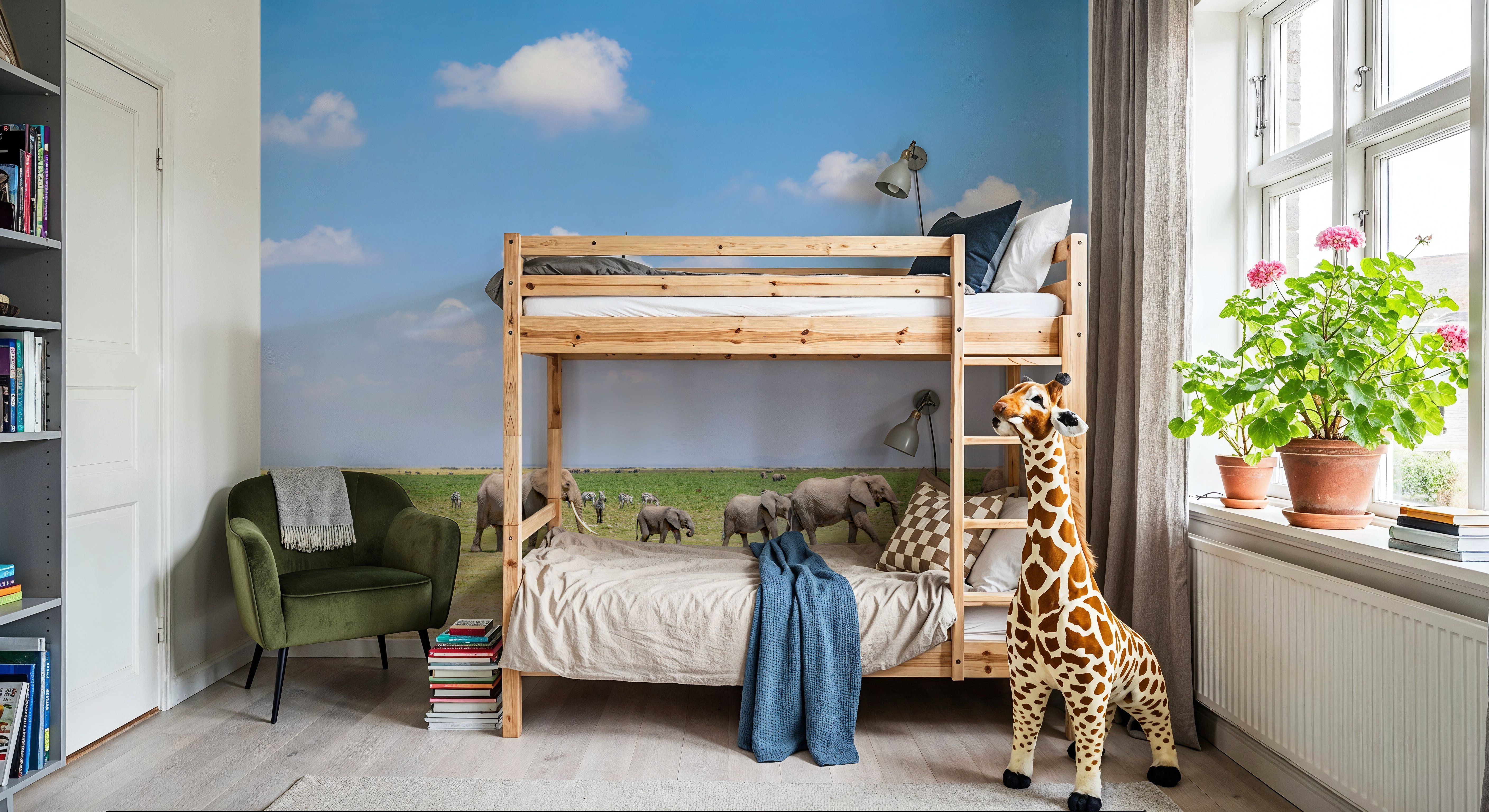 Elephant Walk, Wallpaper