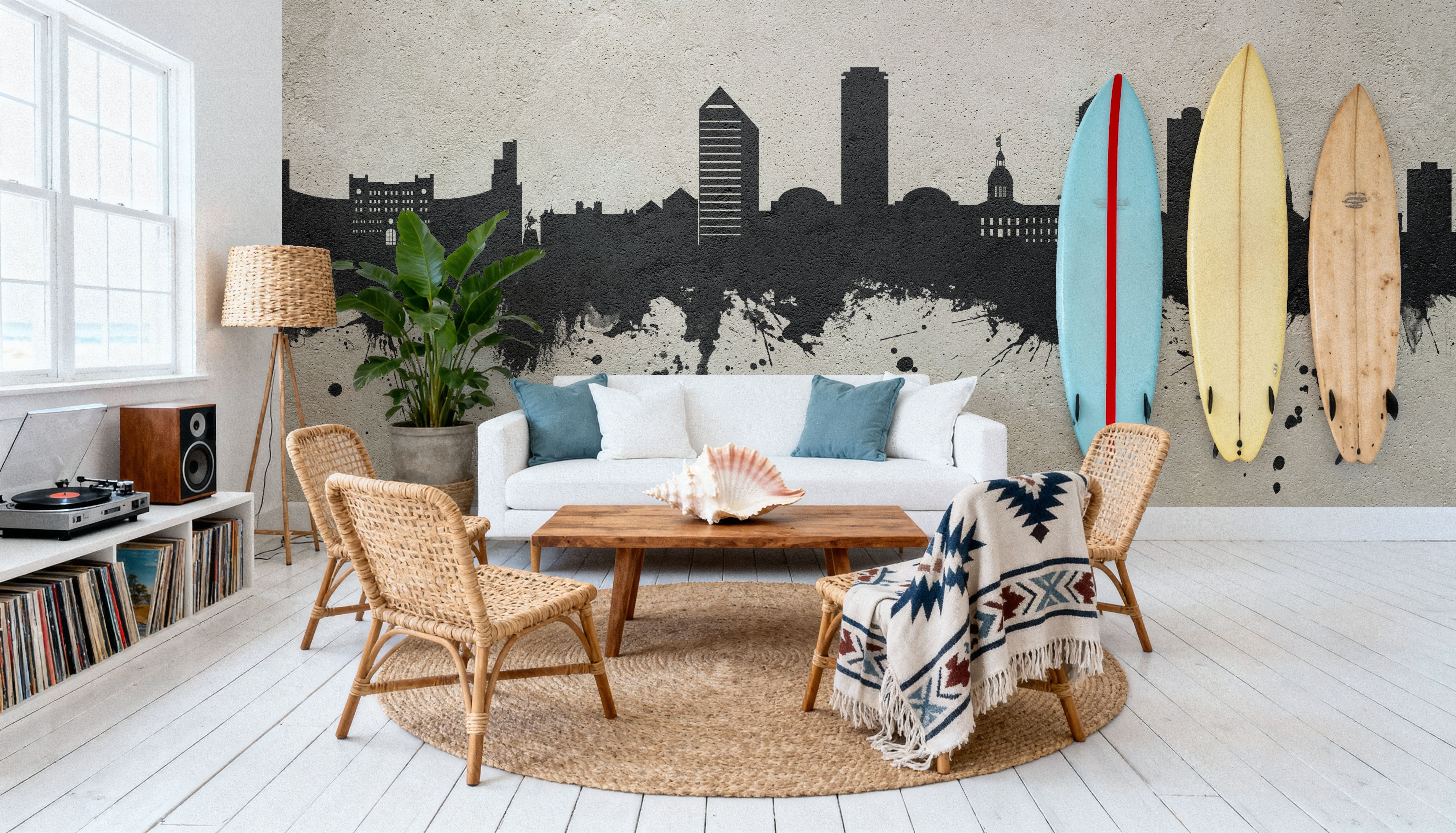 Tallahassee Florida Skyline Concrete