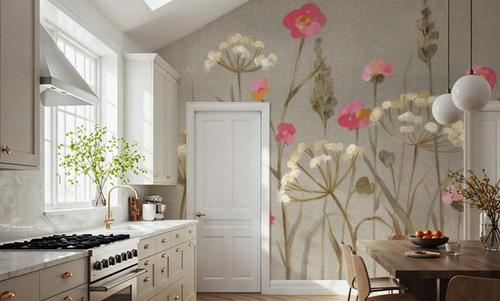 Delicate Garden Canvas