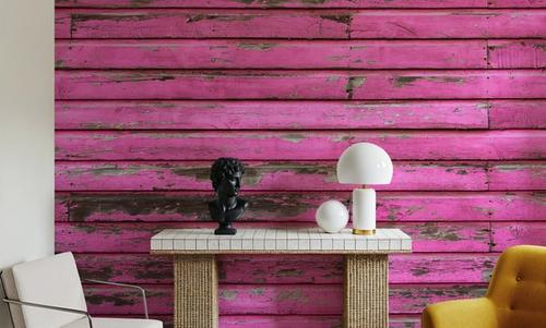 Rustic Pink Panels