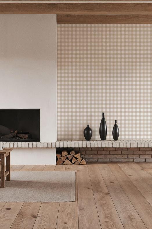 Gingham Sand