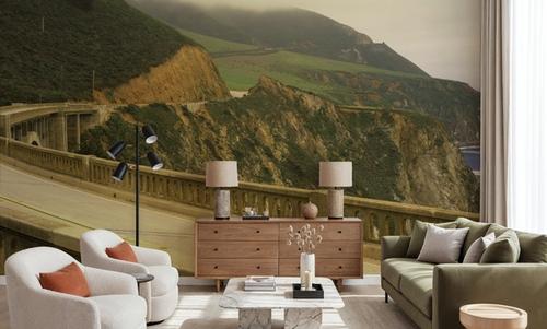Coastal Cliff Bridge