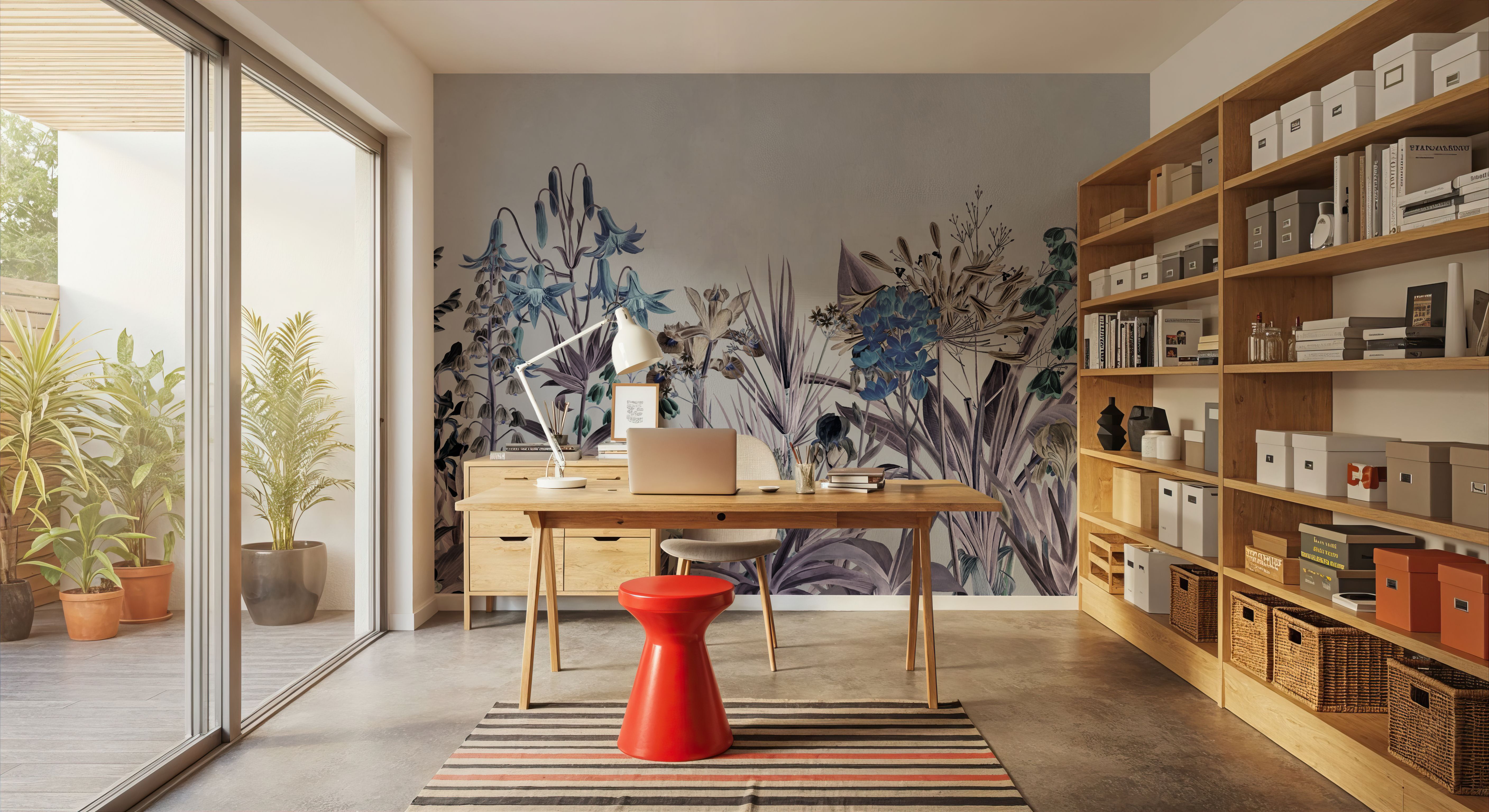 Field of Dreams Blue, Wallpaper