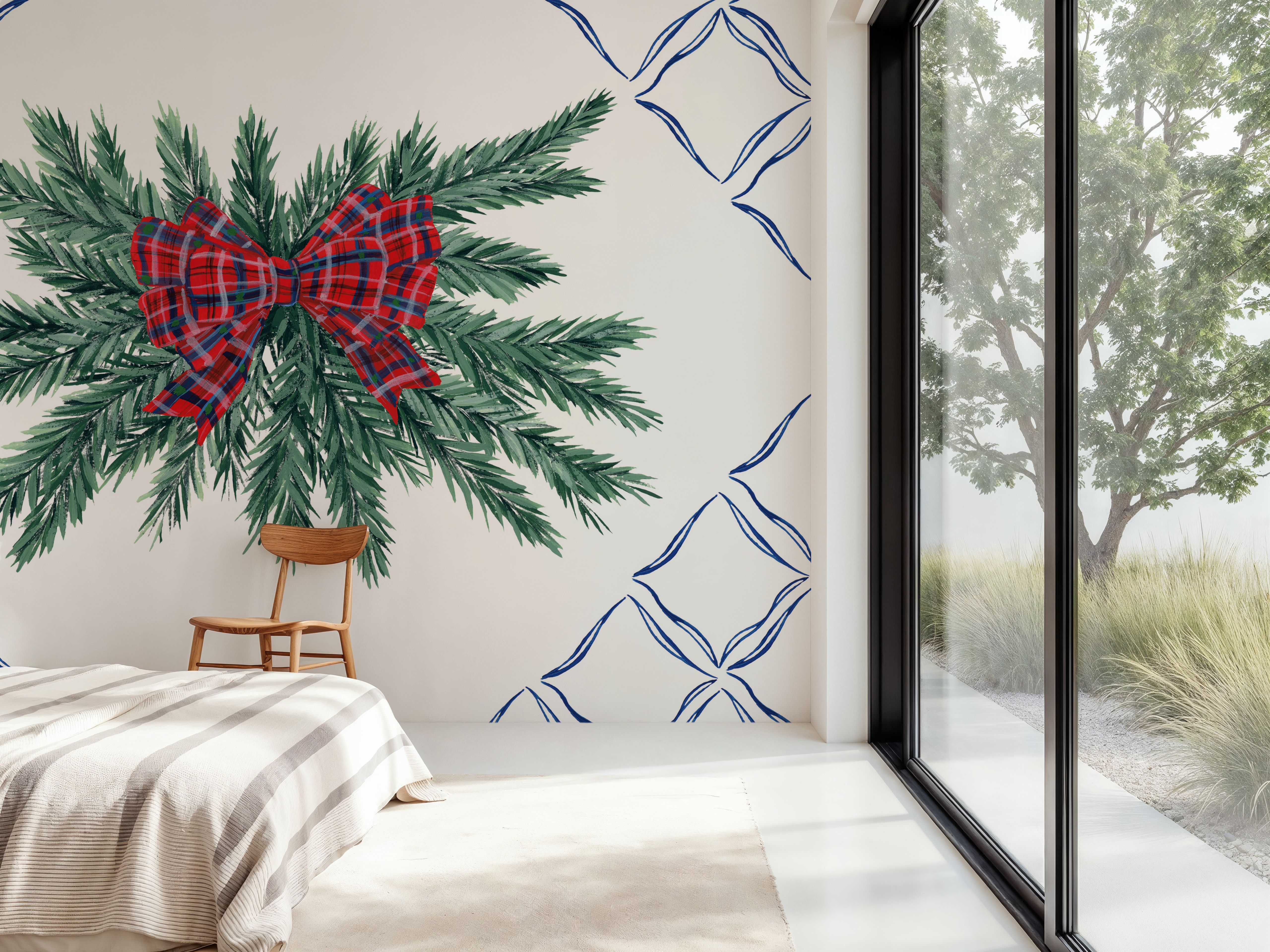 Holiday Tartan and Chinoiserie V