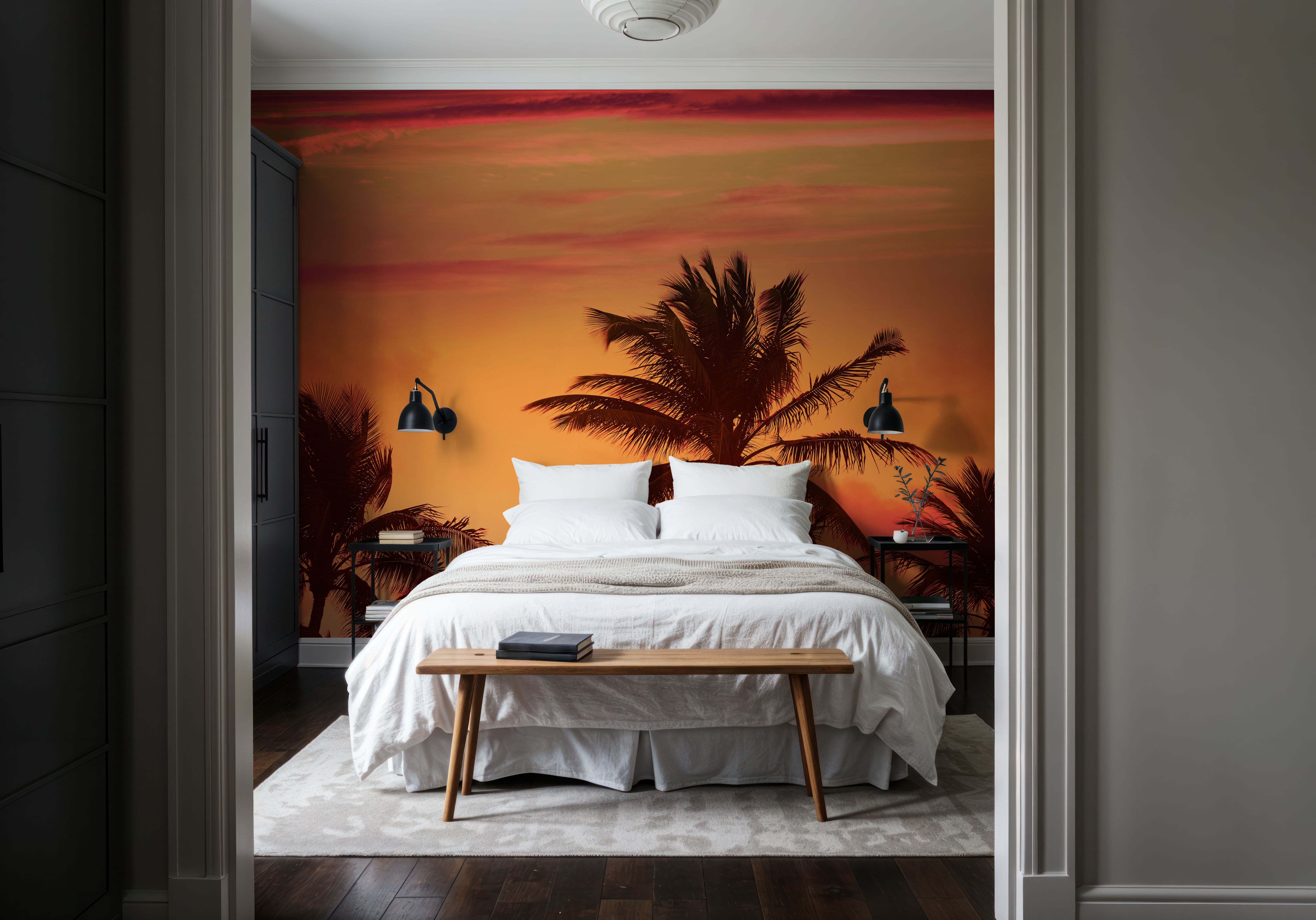 Miami Beach Sunset, Wallpaper